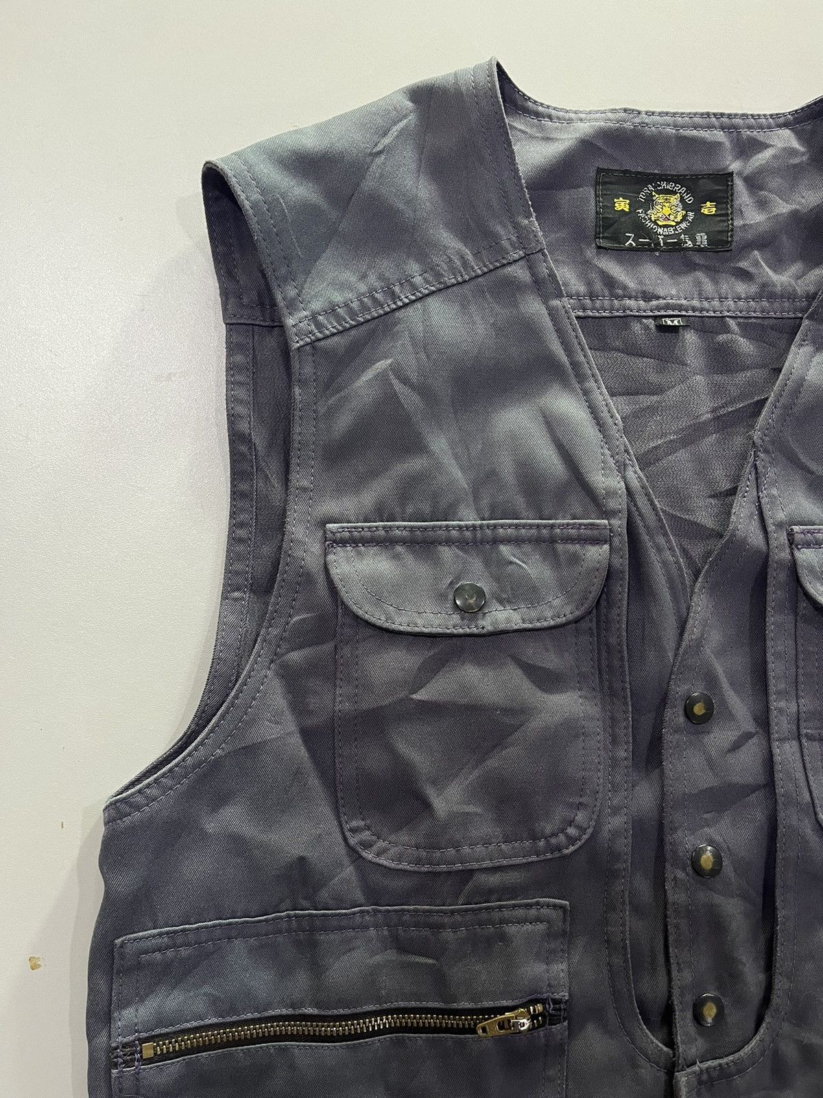 Japanese Brand × Voodoo Tactical Vintage Toraichi Brand Utility Vest Size US M / EU 48-50 / 2 - 2 Thumbnail