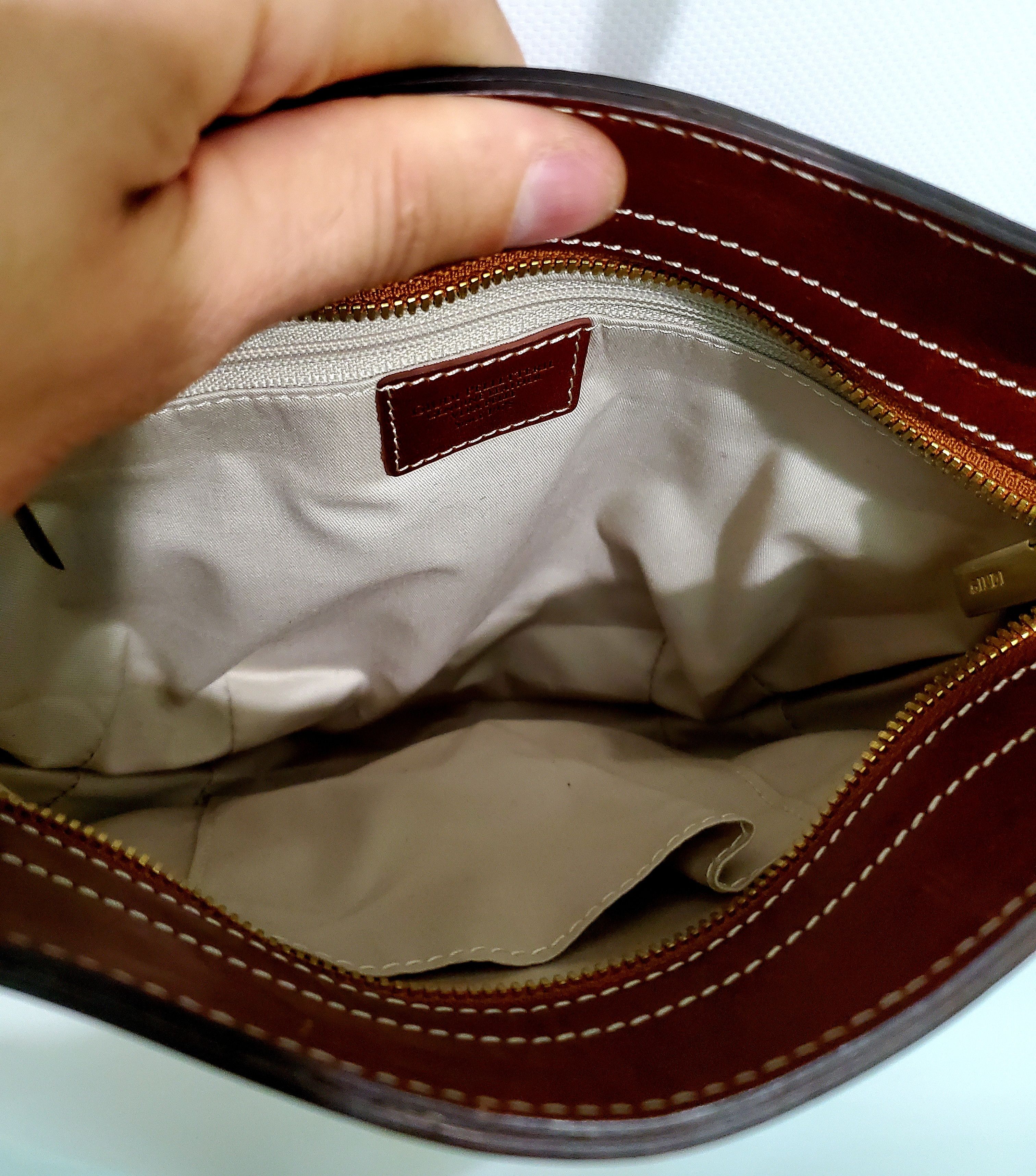 Guidi × Vintage Giudi Leather Satchel Shoulder Bag Size ONE SIZE - 8 Thumbnail