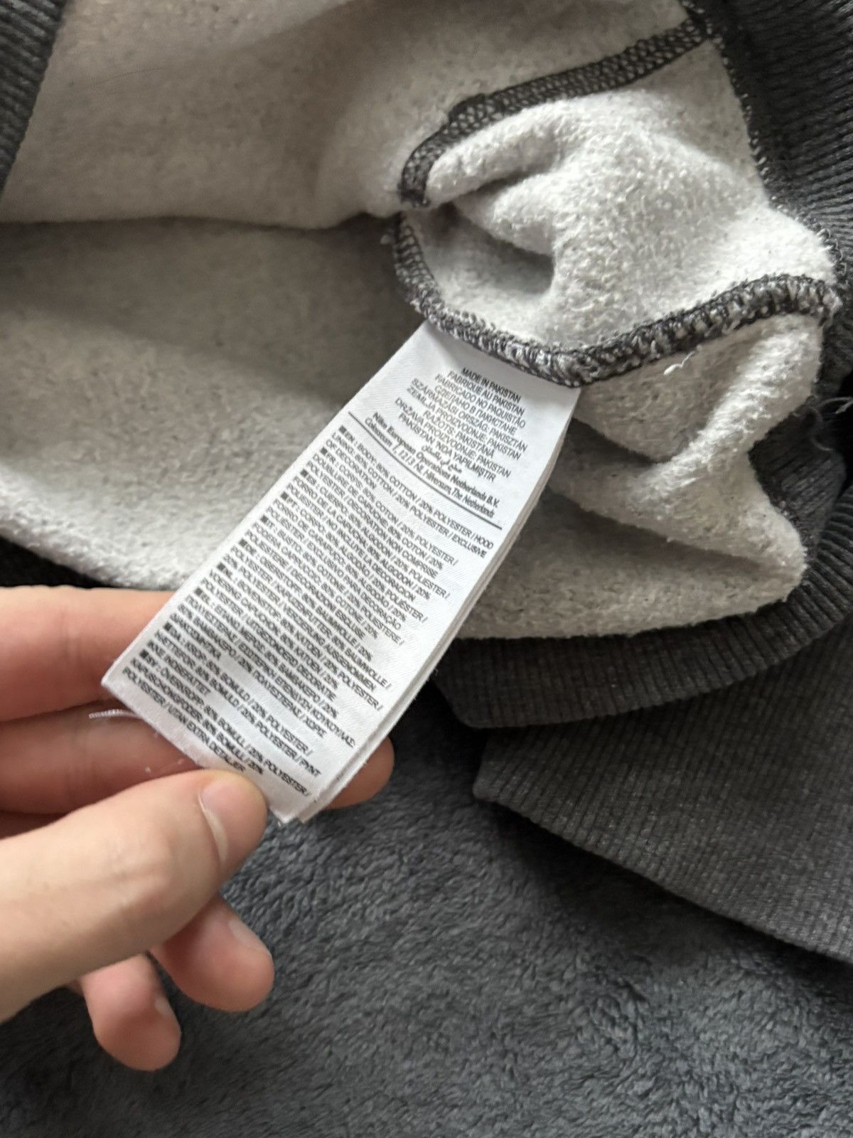 Nike 00s Vintage Nike 3D Fleece Logo Retro Oversized Hoodie Y2K Size US S / EU 44-46 / 1 - 6 Thumbnail