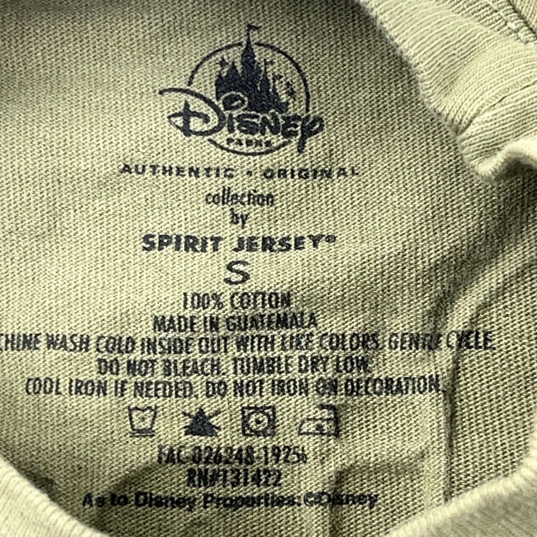 Disney Disney Spirit Jersey Women's Small Olive Green Long Sleeve Graphic Tee Walt Disney World Size S / US 4 / IT 40 - 3 Thumbnail