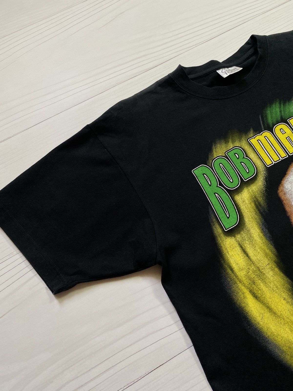 Bob Marley Vintage 2001 Bob Marley Smoking Joint Graphic T-Shirt Size US XL / EU 56 / 4 - 9 Thumbnail