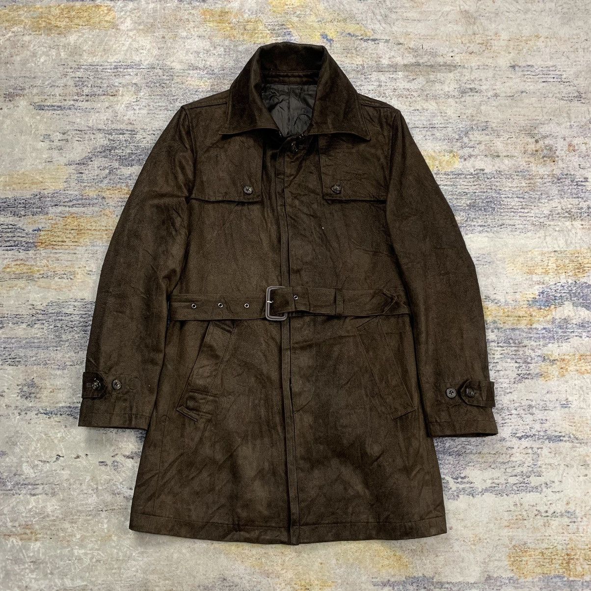 Tornado Mart Tornado mart japan coat suede jacket Size US L / EU 52-54 / 3 - 1 Thumbnail