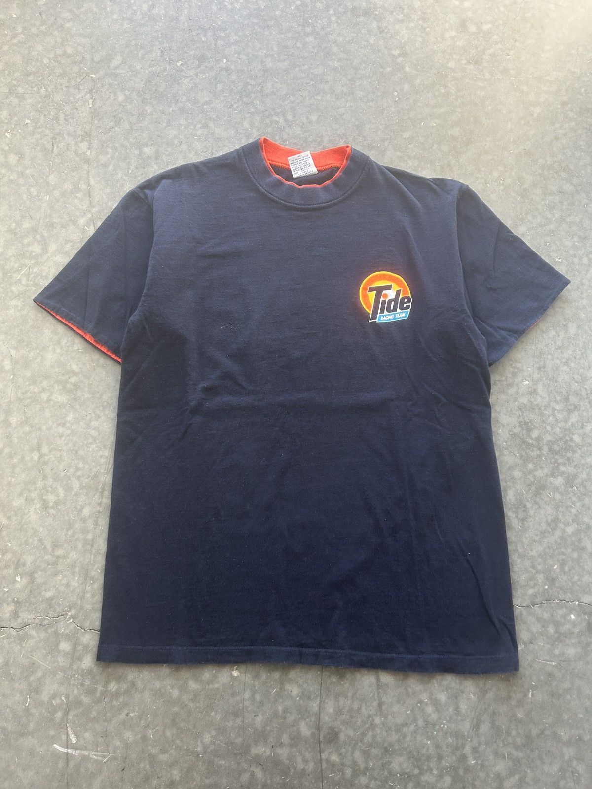 NASCAR × Vintage Vintage 90s Tide Racing Graphic Tee Size US M / EU 48-50 / 2 - 1 Thumbnail