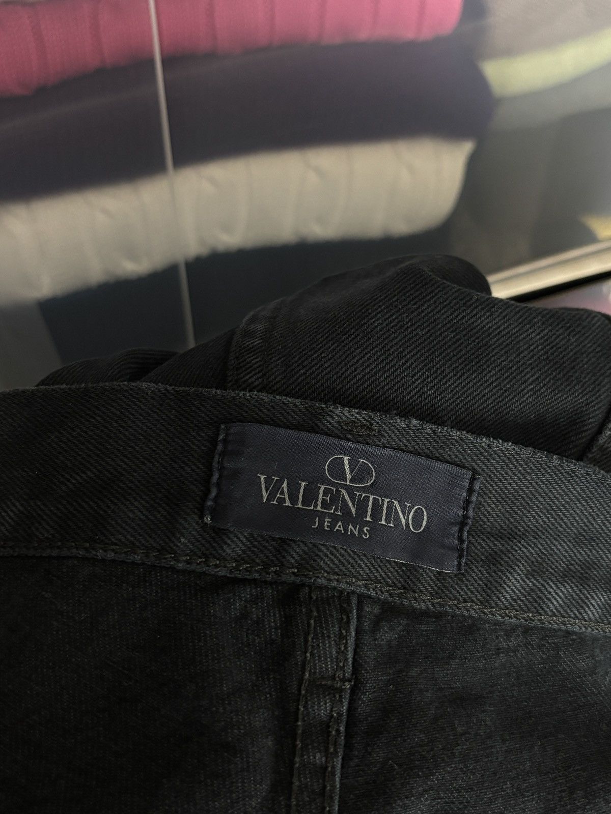 Valentino Valentino Jeans Straight Black Vintage Pants Size US 38 / EU 54 - 9 Thumbnail