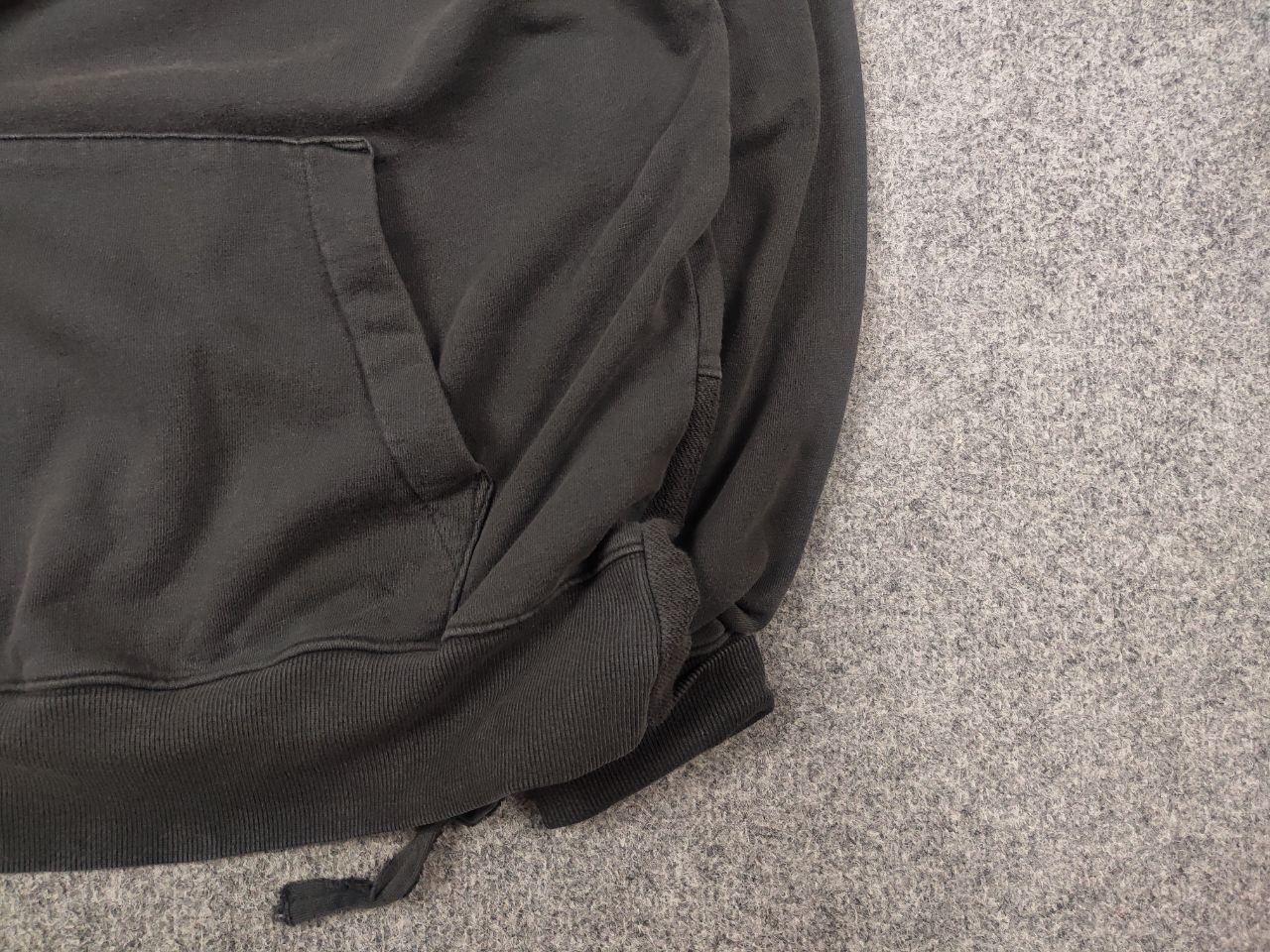 Ksubi Ksubi Japan Brink Black LIfe Gray Pocket Oversized Hoodie Size US M / EU 48-50 / 2 - 8 Thumbnail