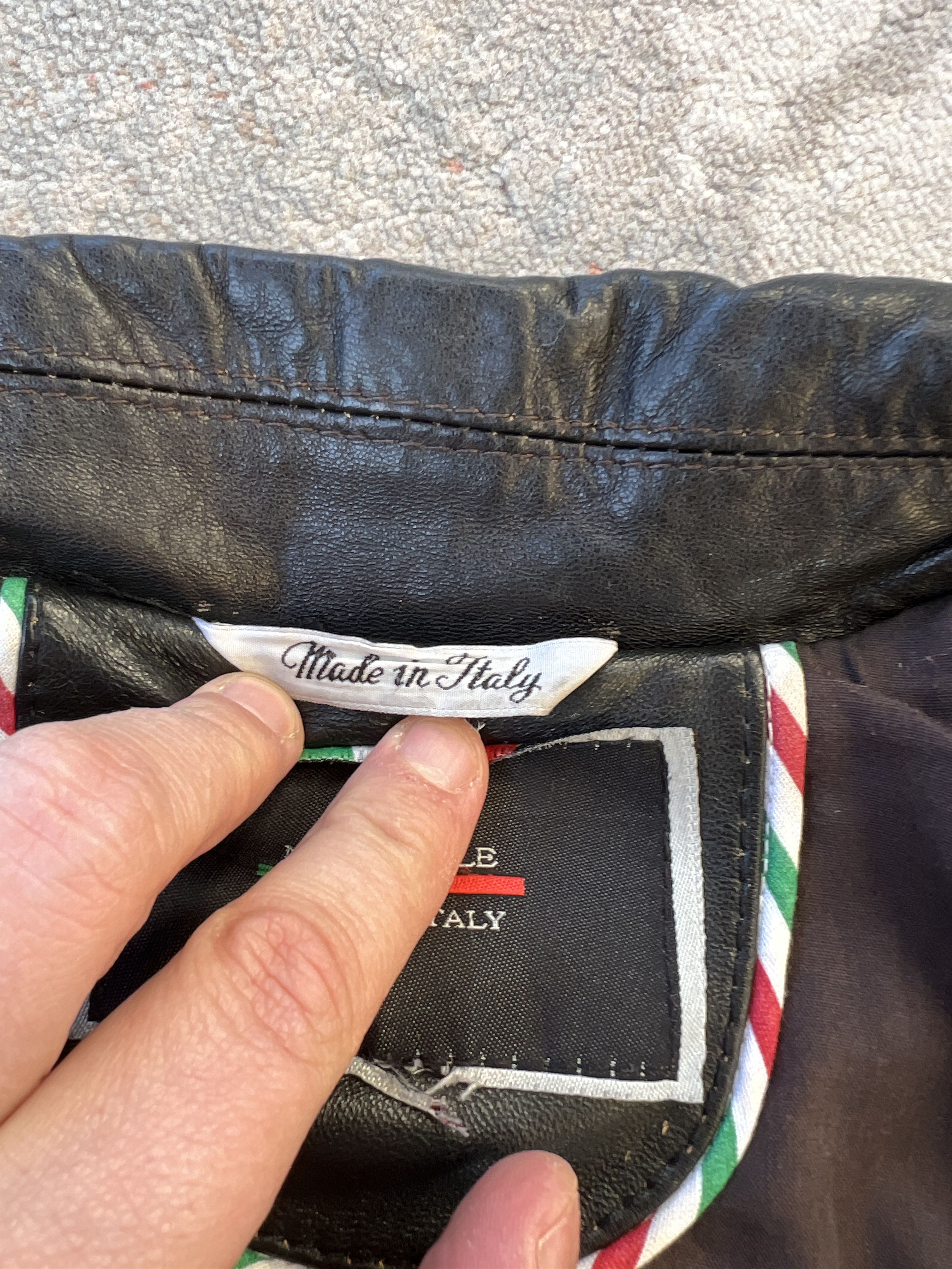 Vintage Moda Pelle Vintage Leather Jacket Size L / US 10 / IT 46 - 9 Thumbnail