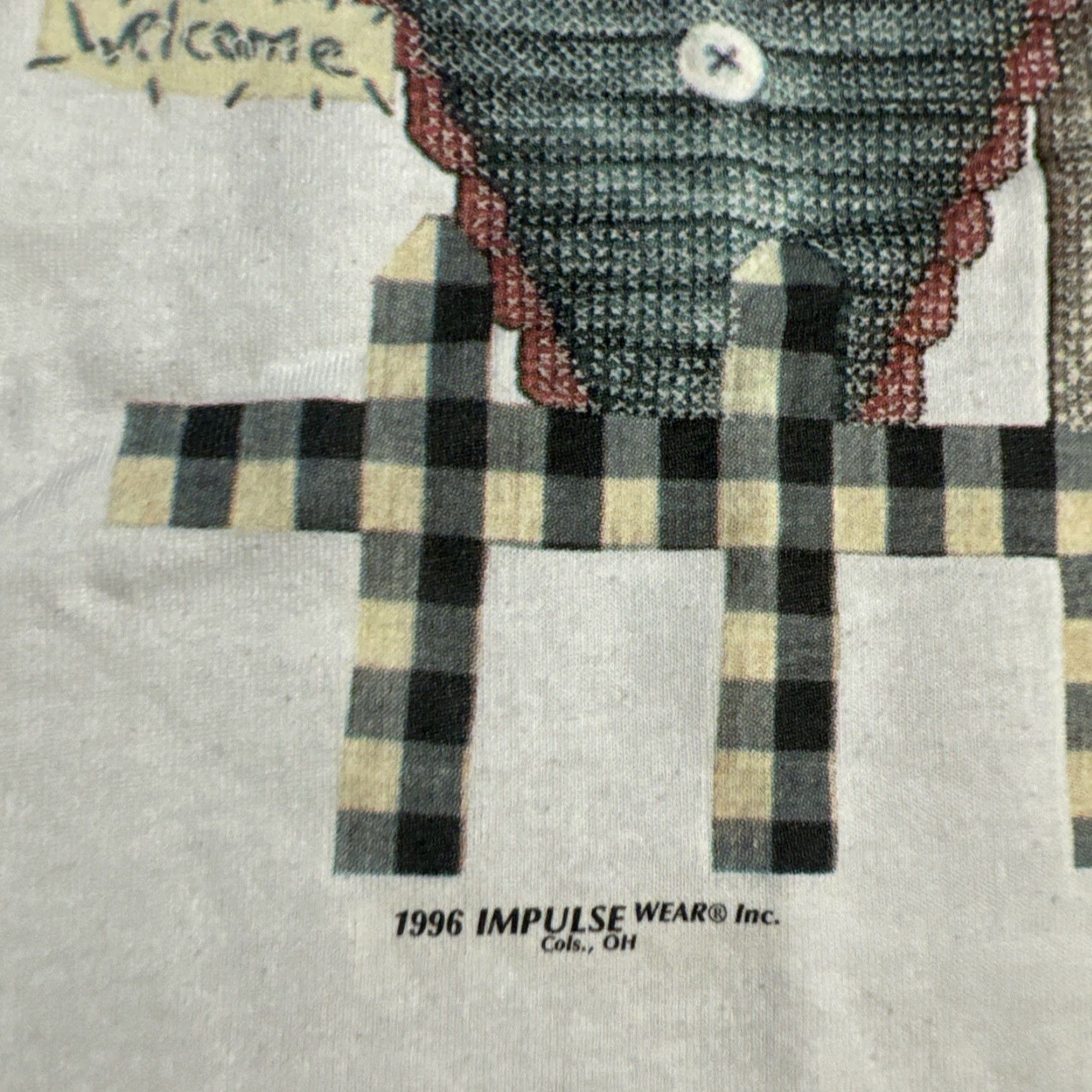 Fruit Of The Loom VINTAGE 1996 Bird House Art Cute Nature Grandma Style T-Shirt Large White Unisex Adults L Shirt Men Women Birds Nature Fruit of the Loom Mens Womens Size US L / EU 52-54 / 3 - 4 Thumbnail