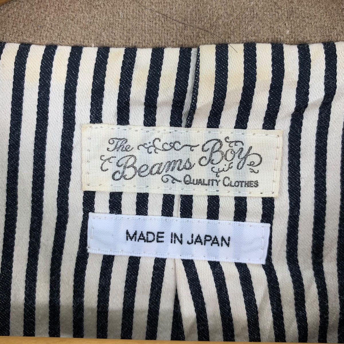 Japanese Brand BEAMS BOY Japanese Brand Made In Japan Wool Coat Jacket Size S / US 4 / IT 40 - 5 Thumbnail