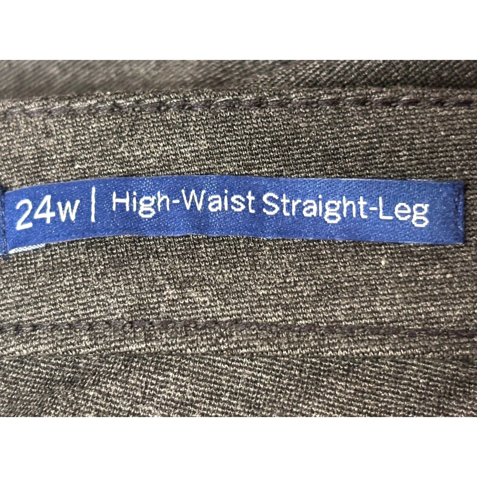 Talbots Talbots Pants Women 24W Gray Knit High Waist Straight Leg Dress Pants Career Business Womens Size 42" / US 20 - 6 Thumbnail