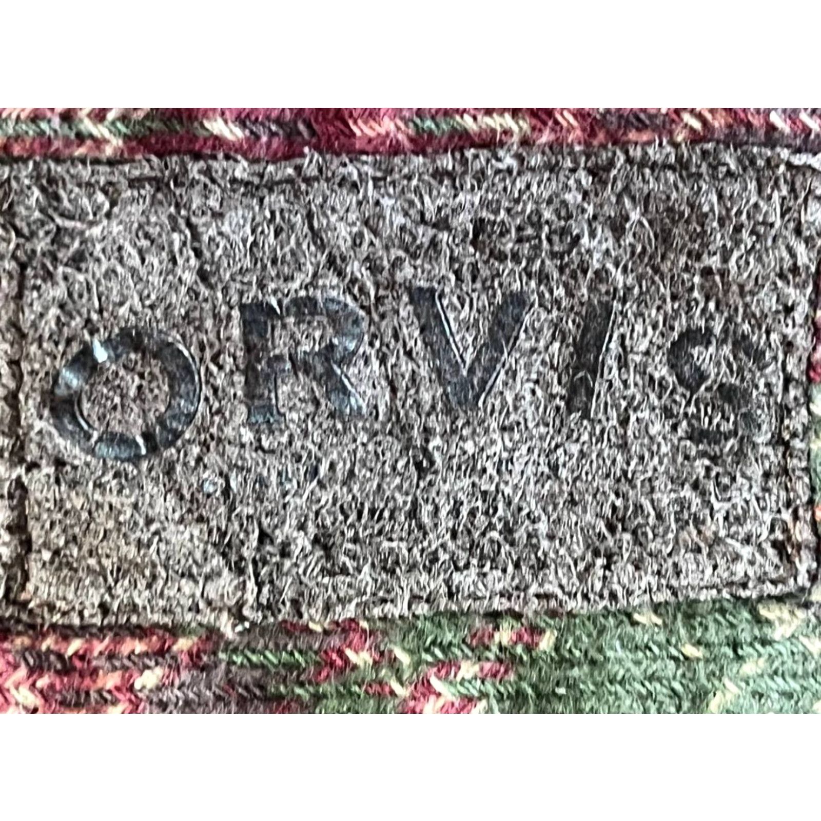 Orvis VINTAGE Orvis Mens Large Heavy Flannel Button-Up Plaid Red Camp Outdoors Shirt Size US L / EU 52-54 / 3 - 6 Thumbnail