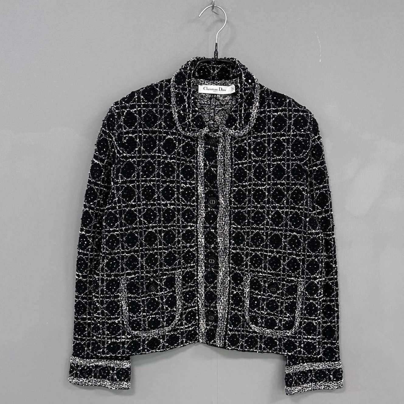 Dior Dior Plaid Black Jacket it_38 Women Size XS / US 0-2 / IT 36-38 - 1 Thumbnail