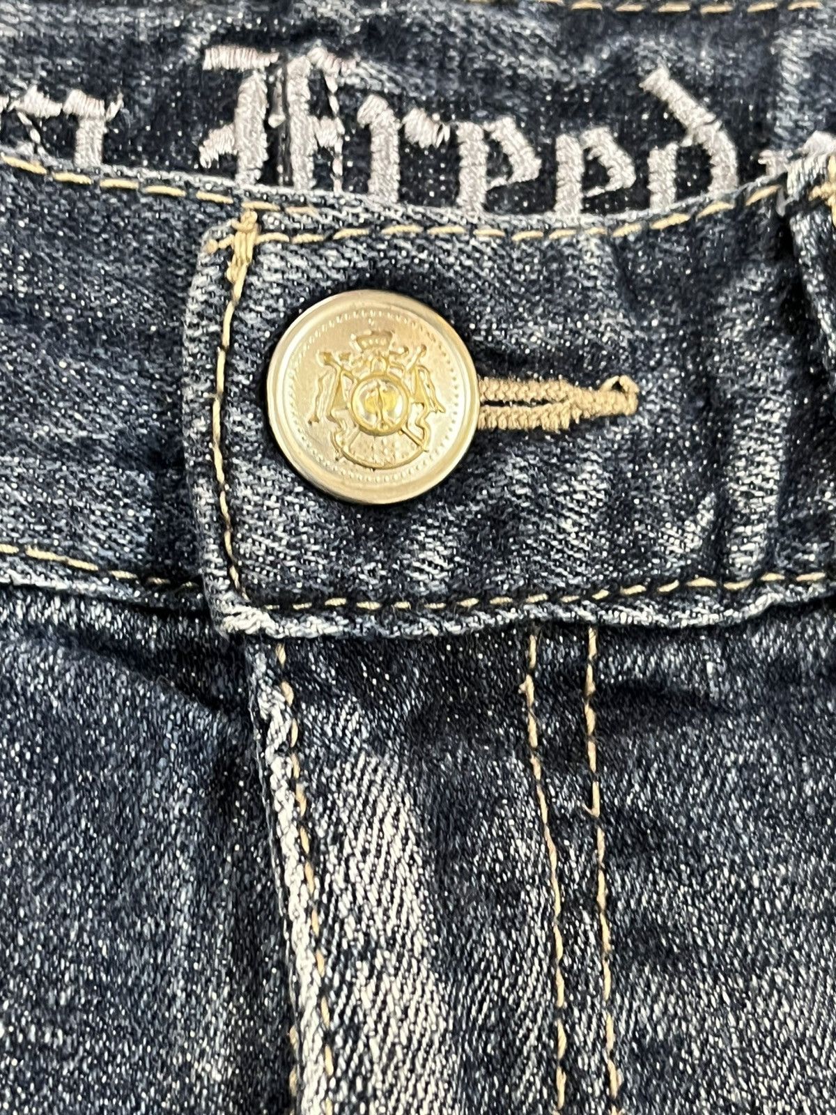 Japanese Brand × Seditionaries Vintage Japanese Brand Skeleton Island Seditionaries Dneim Size US 28 / EU 44 - 14 Thumbnail
