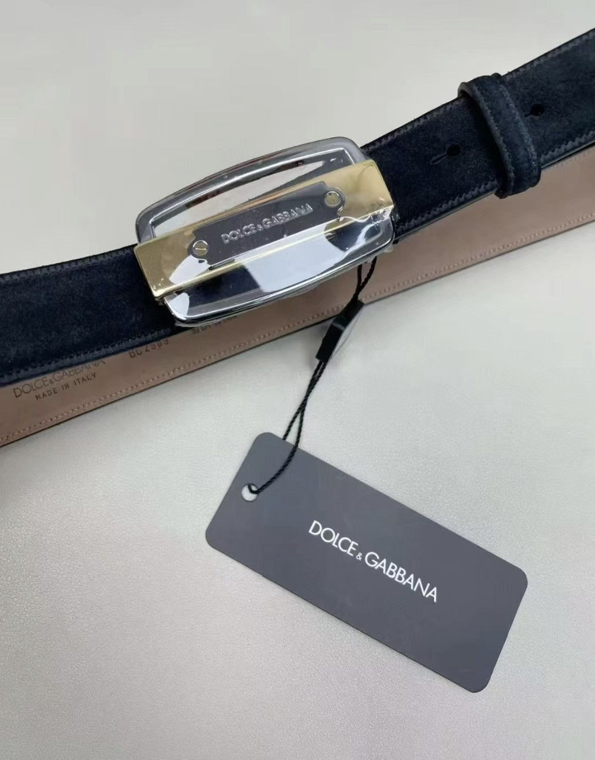 Dolce & Gabbana Dolce & Gabbana Leather Belt J30 Size ONE SIZE - 2 Thumbnail