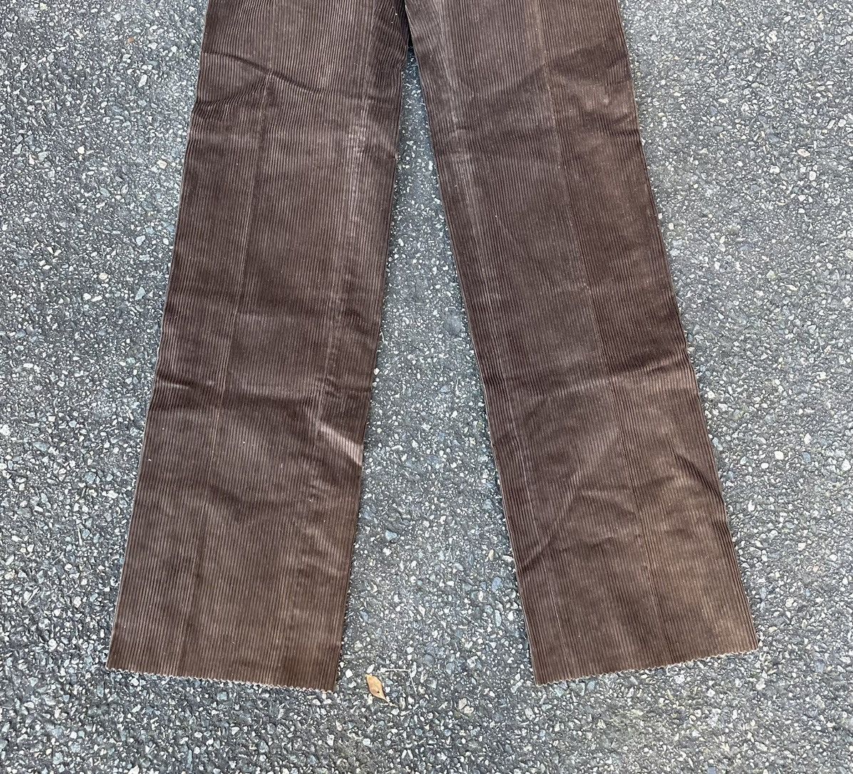 Lands' End NWT 90s Lands' End Men's Corduroy Flat Front Pants 30x36 Size US 30 / EU 46 - 4 Thumbnail