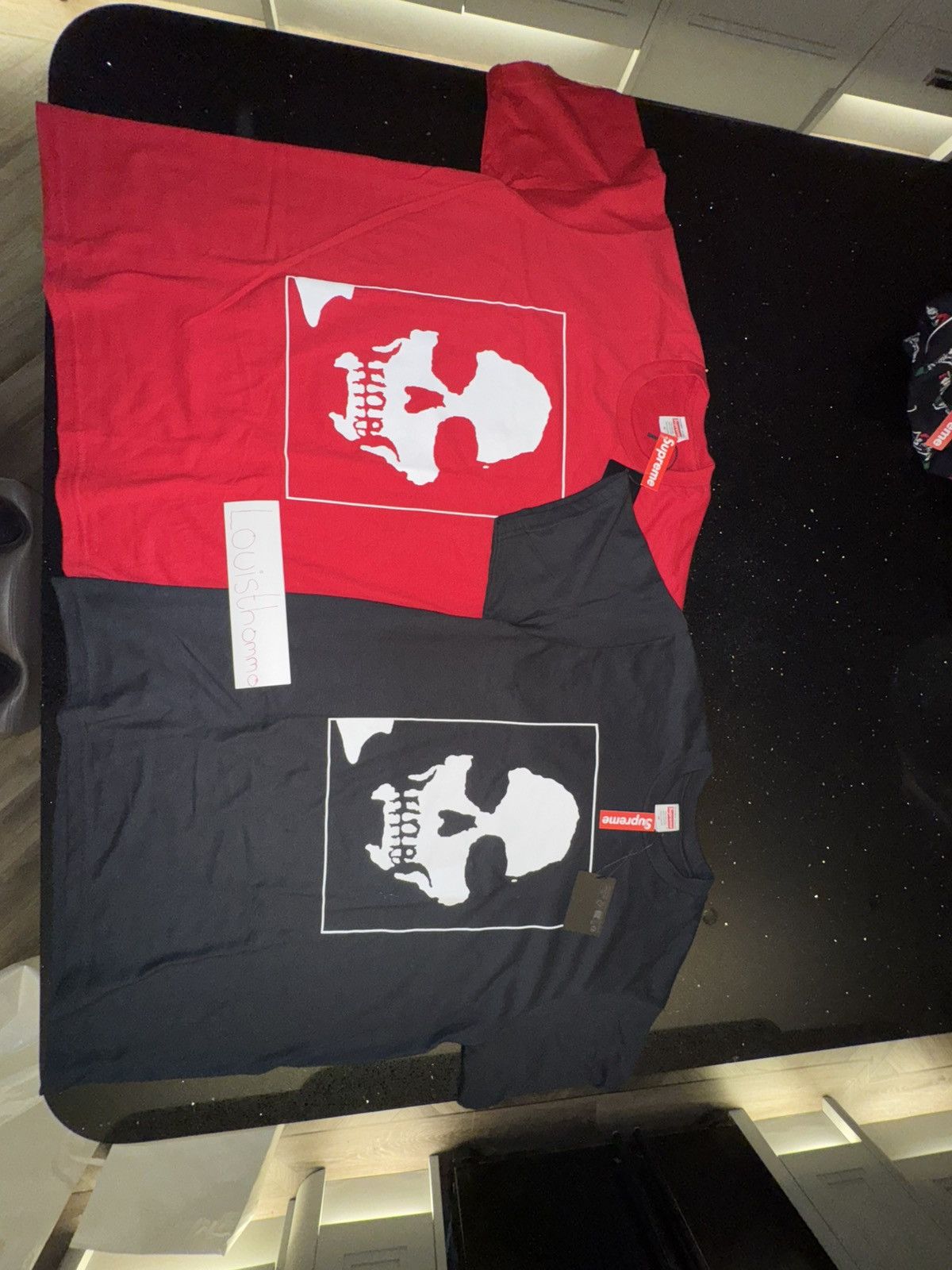 Number (N)ine × Supreme Supreme®/Number (N)ine Manson Tee Black