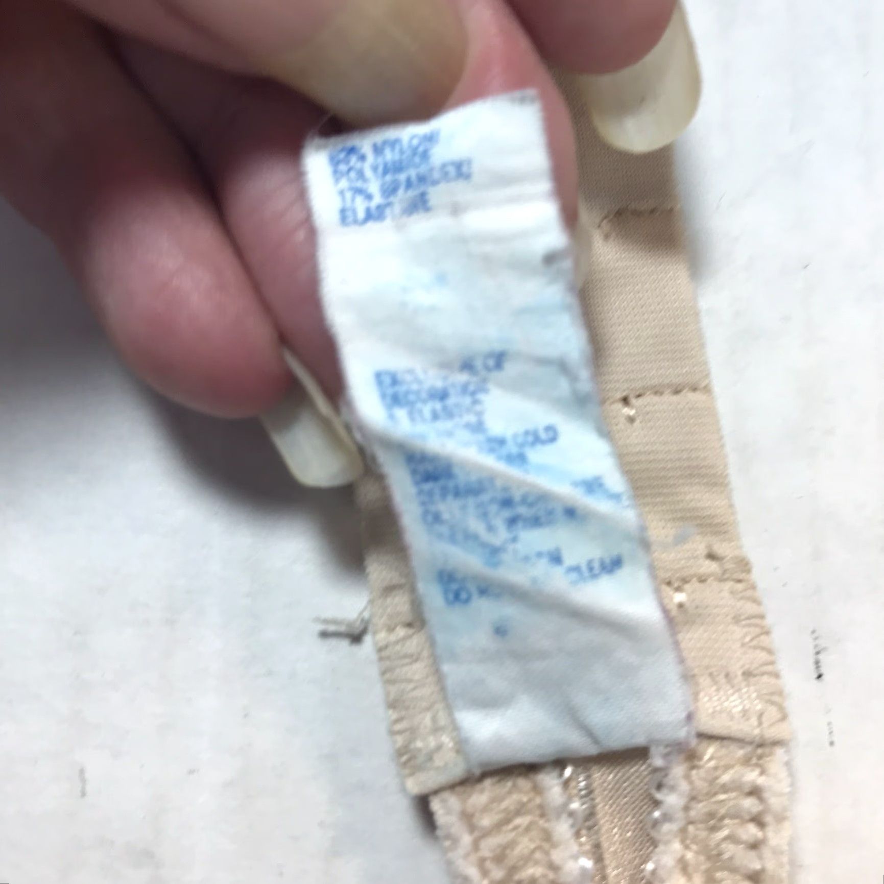 Vintage WARNER'S Push Up Bra 36C Beige Sheer Lace Women's Classic Size ONE SIZE - 6 Thumbnail