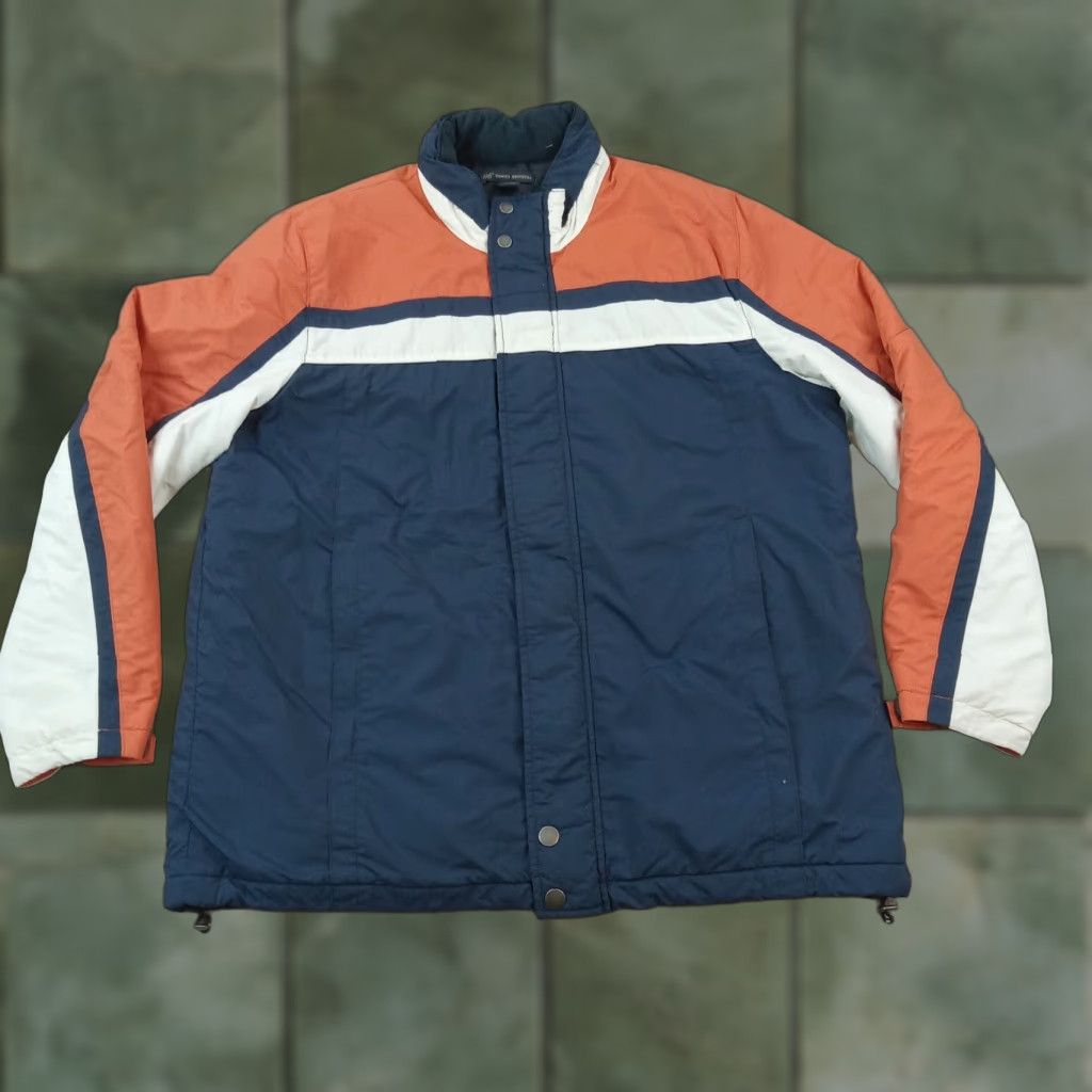 Brooks Brothers Brooks Brothers Mens XL Blue Orange Full Zip Insulated Parka Jacket Puffer Outdoors Size US XL / EU 56 / 4 - 1 Thumbnail