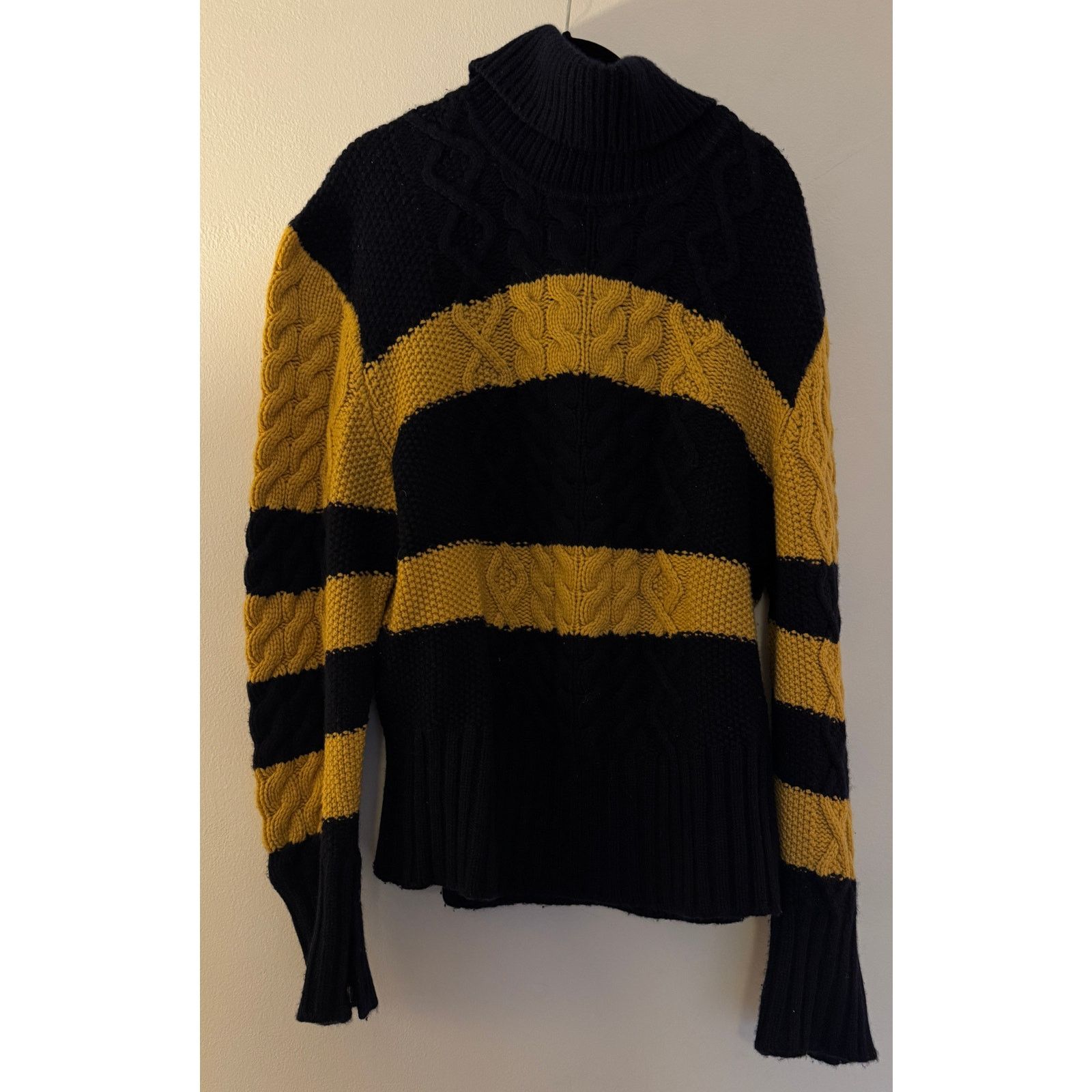 Thom Browne Black Fleece by BROOKS BROTHERS Men's Cashmere Turtleneck Size US XL / EU 56 / 4 - 1 Thumbnail