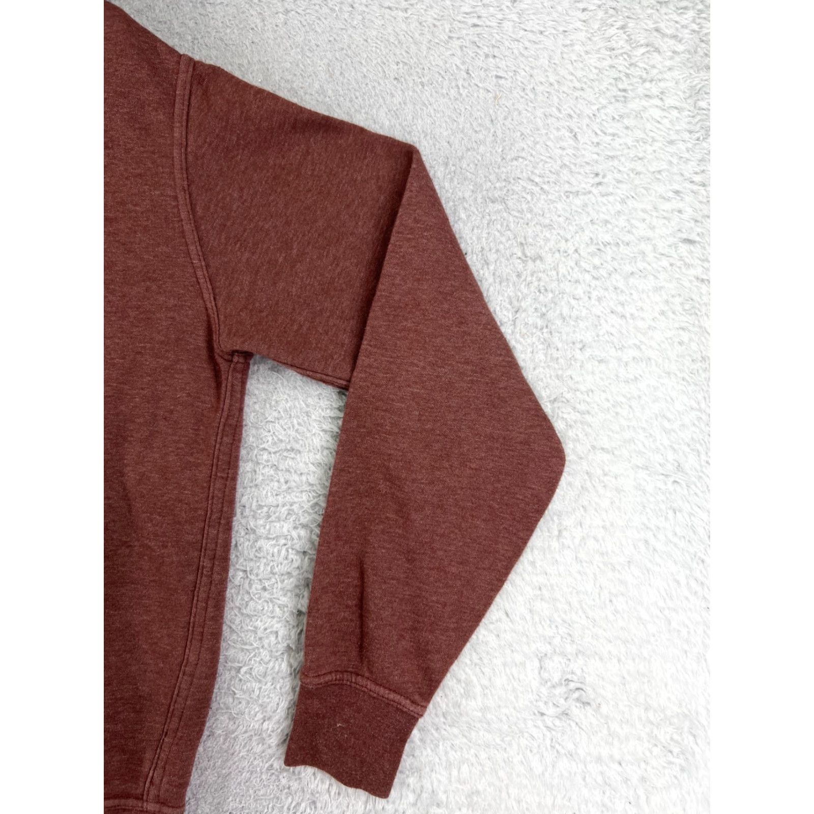 The North Face The North Face Hoodie Mens Small Red Cotton Blend Pocket Size US S / EU 44-46 / 1 - 2 Thumbnail