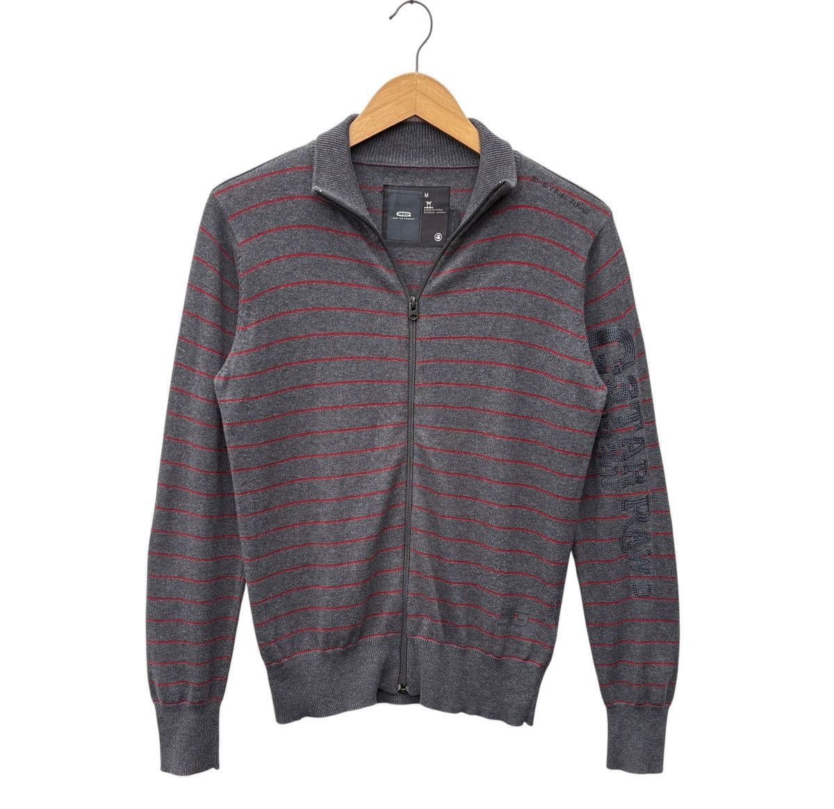 G-Star G Star Stripe Zipper Sweater Size US S / EU 44-46 / 1 - 1 Thumbnail