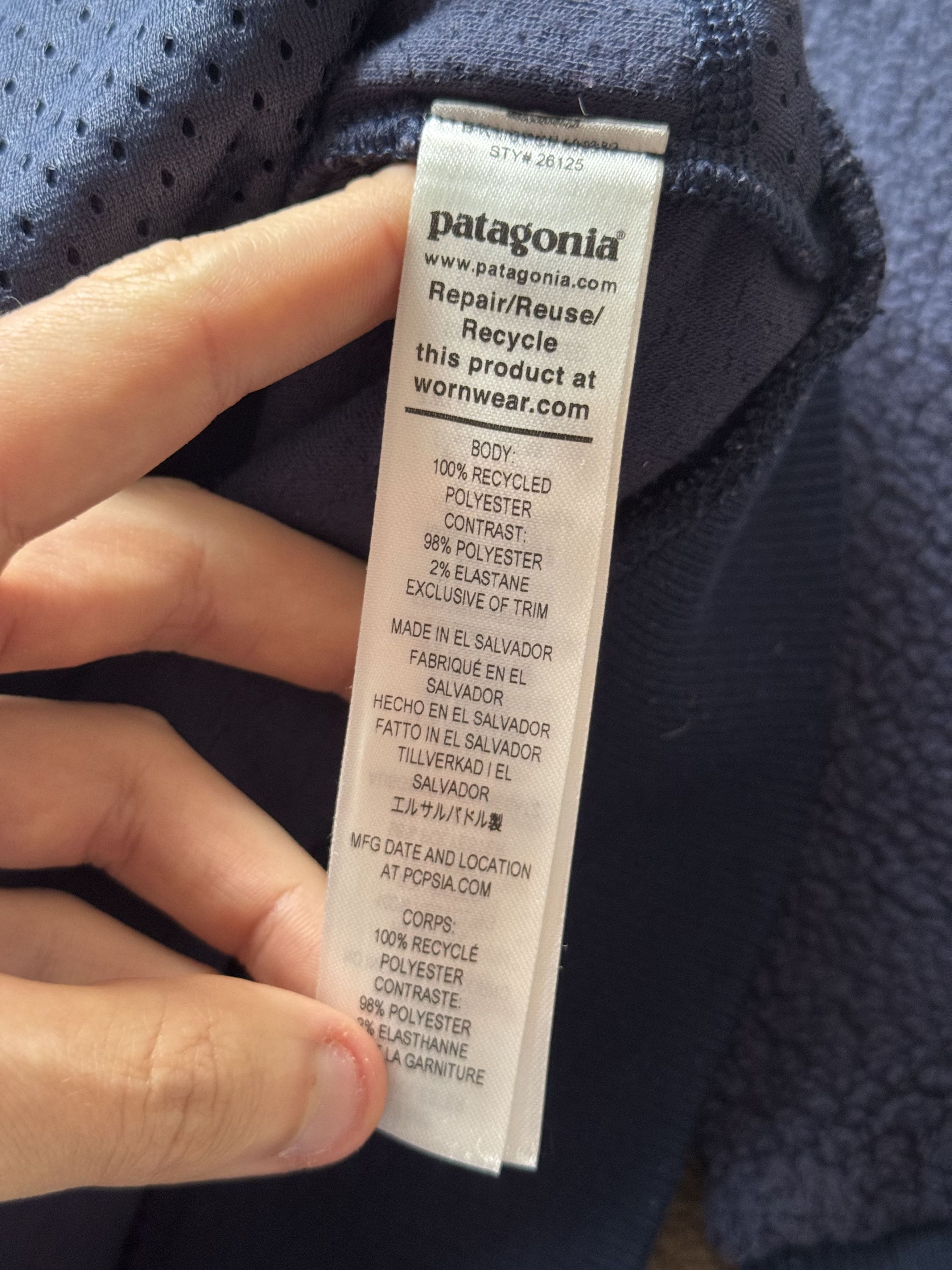 Patagonia Patagonia Fleece Polar Jacket Winter Gorpcore Blue Mountain Size US S / EU 44-46 / 1 - 5 Thumbnail