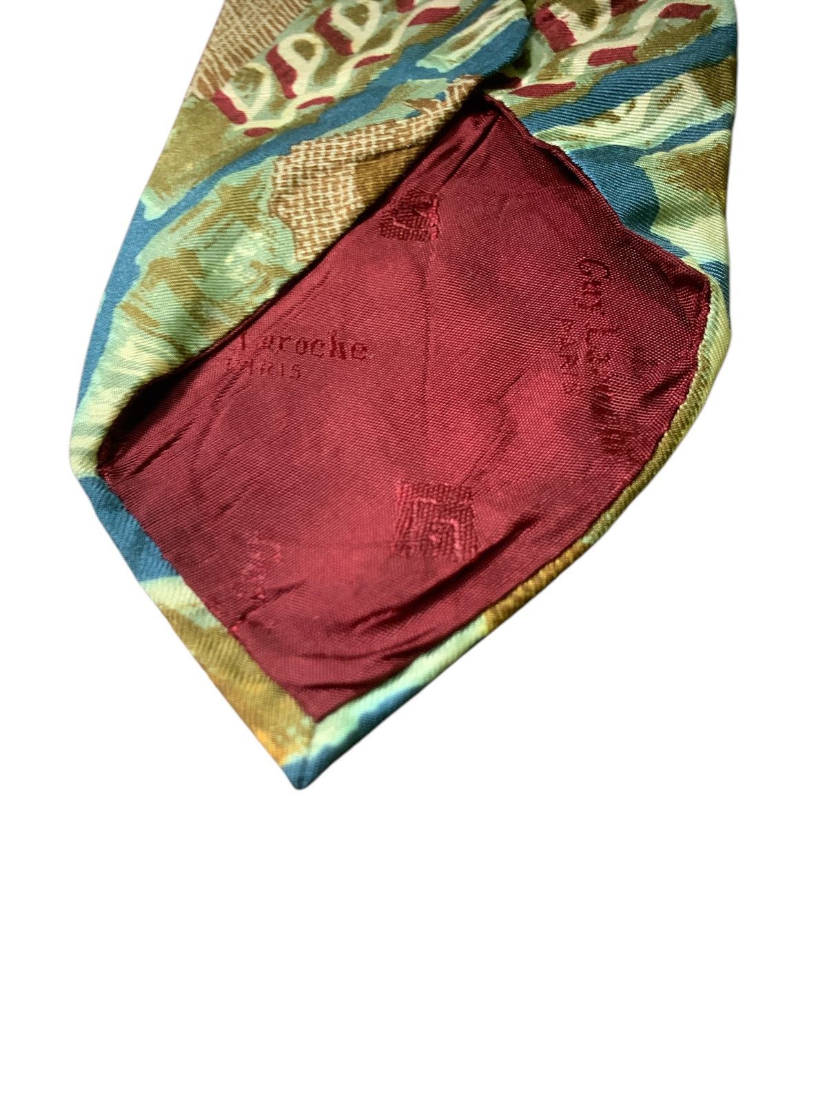 Designer × Guy Laroche × Handmade Rare Design Vintage Handmade Guy Laroche Ties Size ONE SIZE - 7 Thumbnail