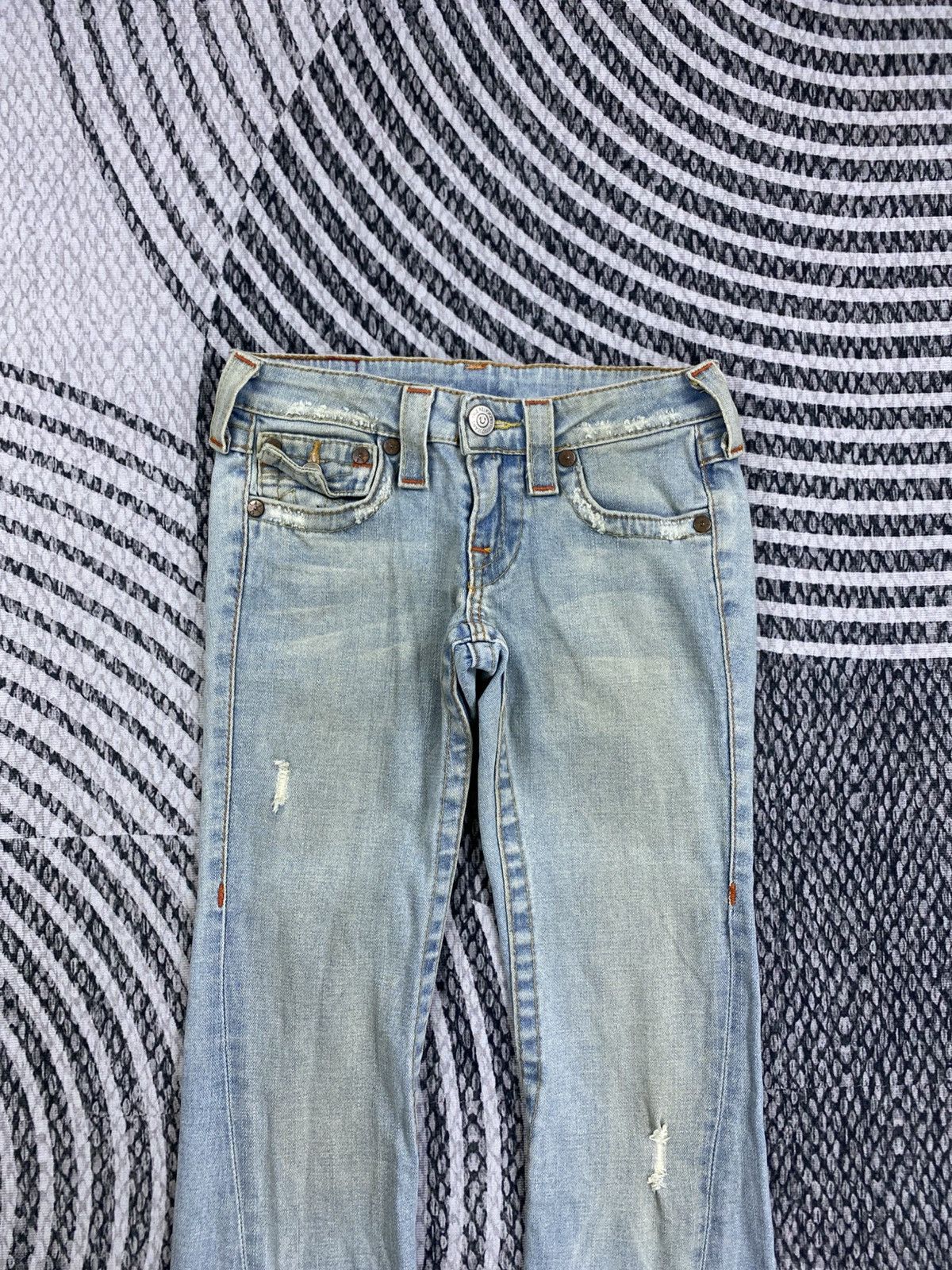 True Religion Vintage True Religion Flared Denim Jeans Size 26" / US 2 / IT 38 - 8 Thumbnail