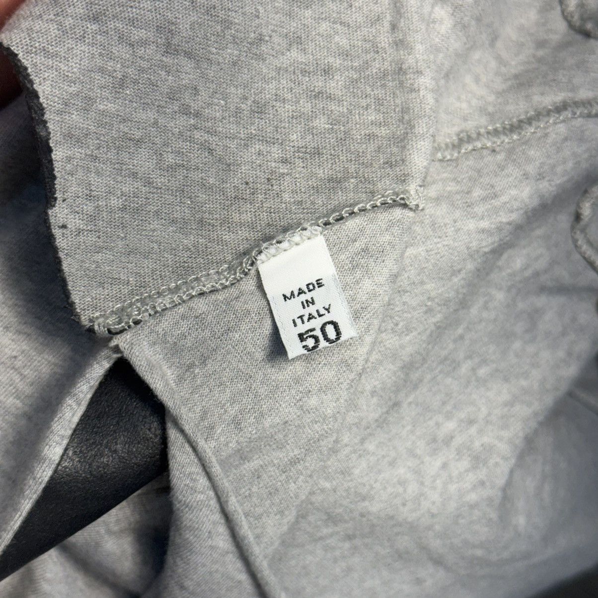 Maison Margiela Maison Margiela Rubber 'M' V-neck T-shirt y2k Rare Grey Size US M / EU 48-50 / 2 - 8 Thumbnail