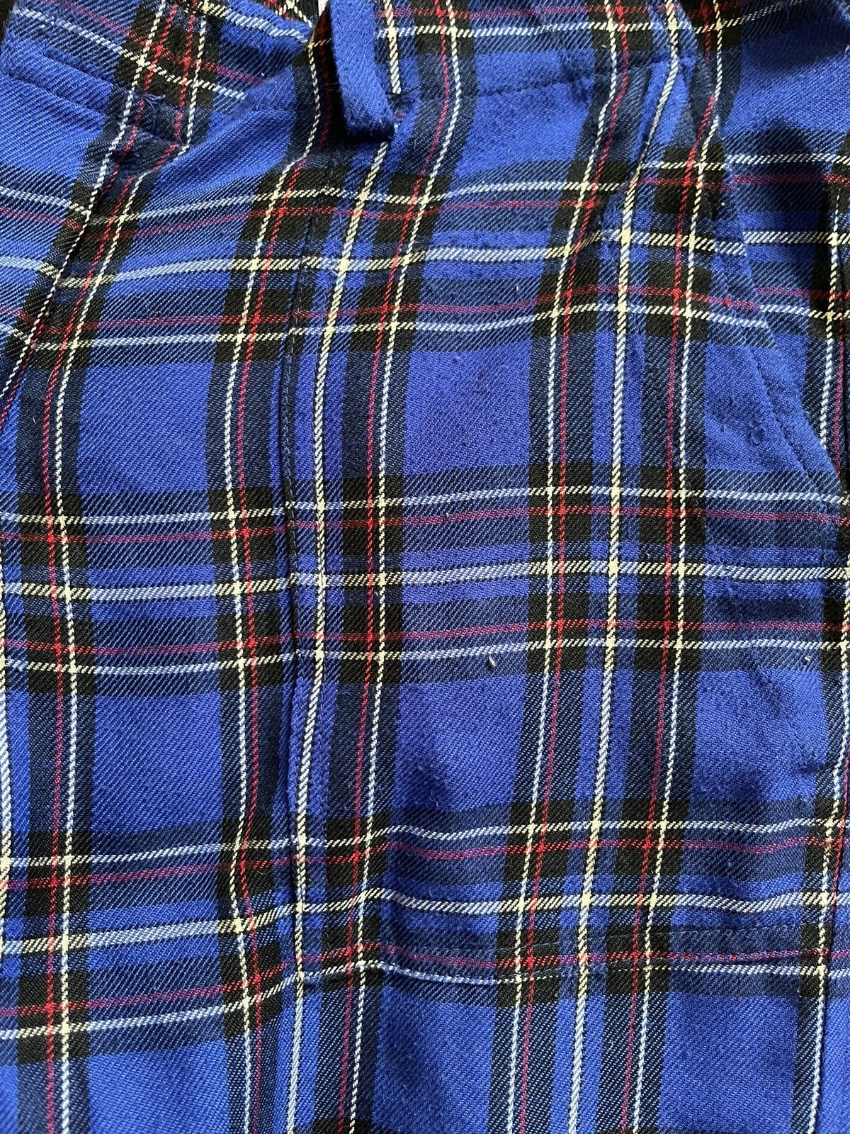 If Six Was Nine × Le Grande Bleu (L.G.B.) × Seditionaries Sexy Dynamite London Original Tartan Bondage Pant With Skirt Size US 33 - 9 Thumbnail