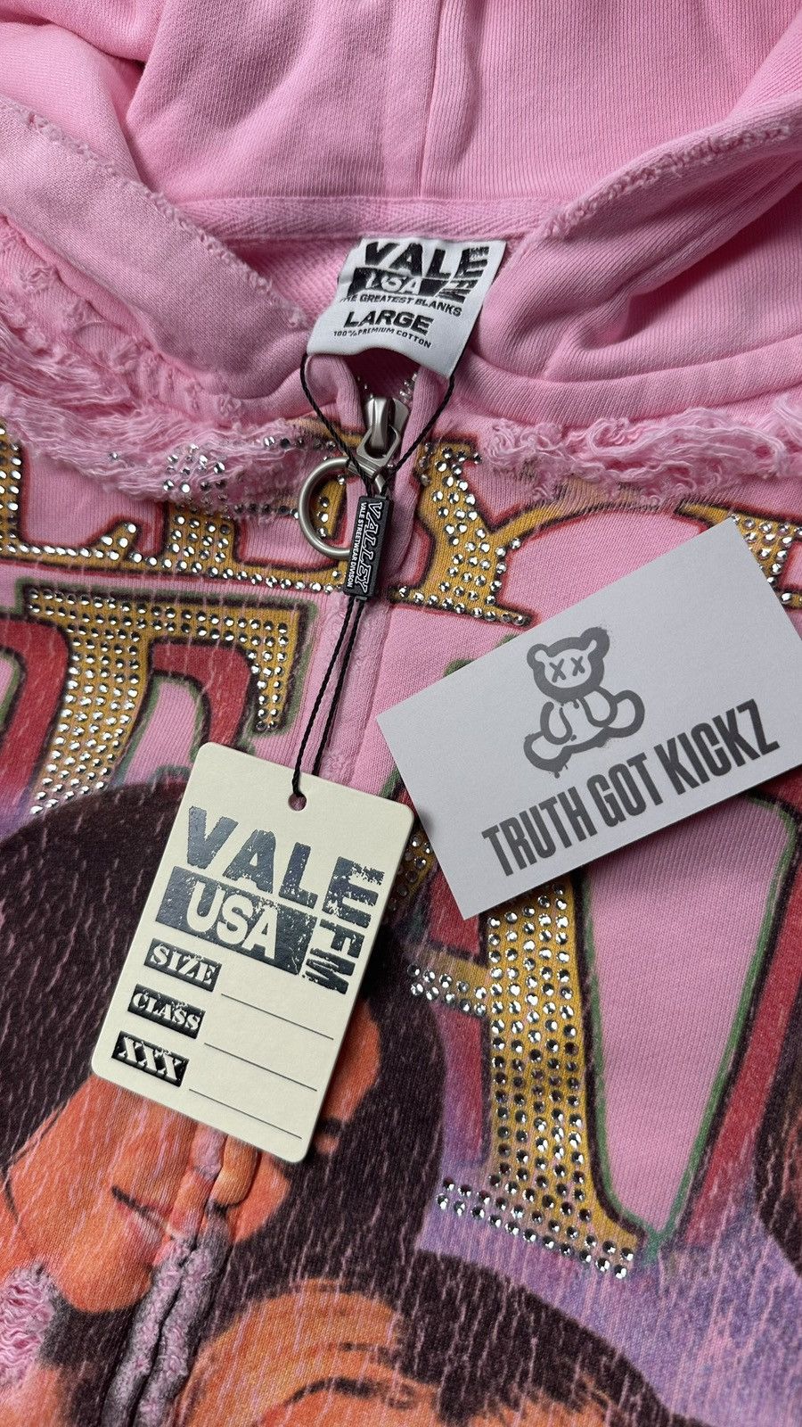 Vale Vale Forever Destiny's Child Hoodie - LARGE Size US L / EU 52-54 / 3 - 3 Thumbnail