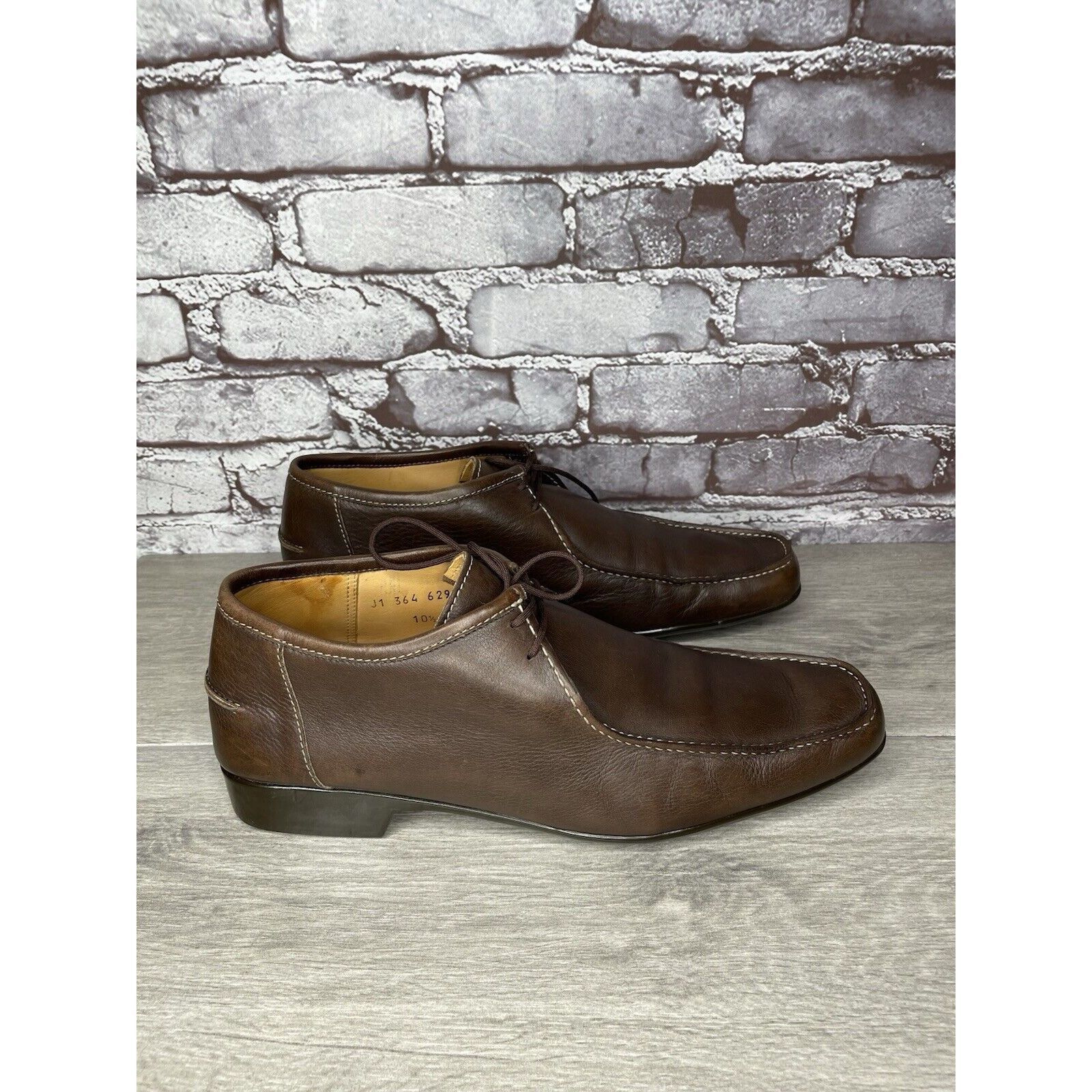 J.M. Weston J.M. WESTON Brown Leather 629 CHUKKA Dress Shoes Men’s Sz 10 Size US 11 / EU 44 - 20 Thumbnail