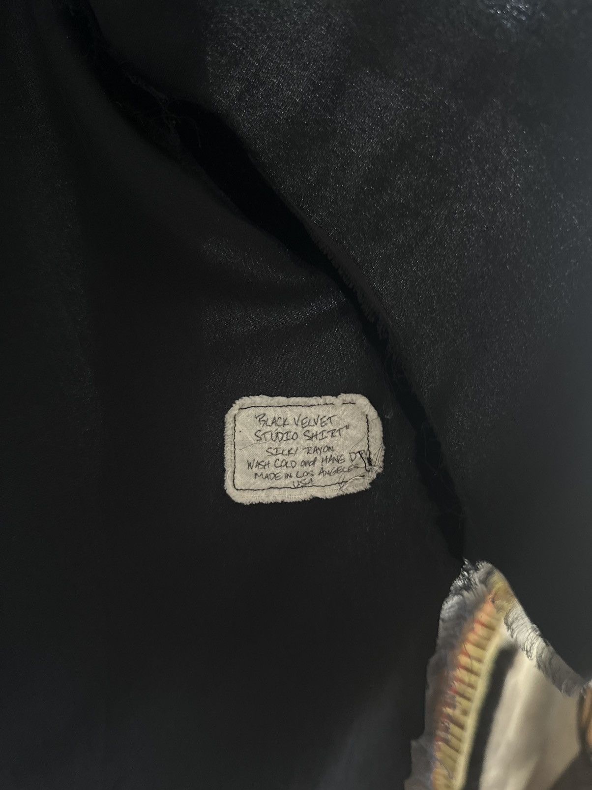 Greg Lauren Silk black studio shirt Size US XS / EU 42 / 0 - 4 Thumbnail