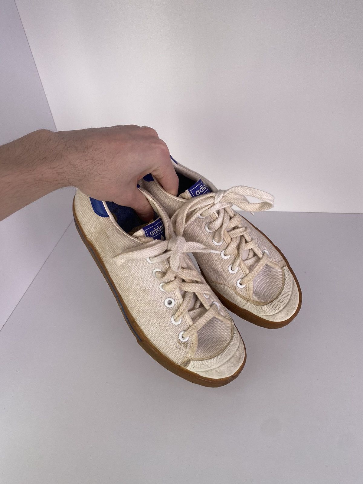 Adidas × Vintage Vintage 70s Adidas Ultra Court Tennis Shoes Sneakers Grunge Size US 7.5 / EU 40-41 - 14 Thumbnail