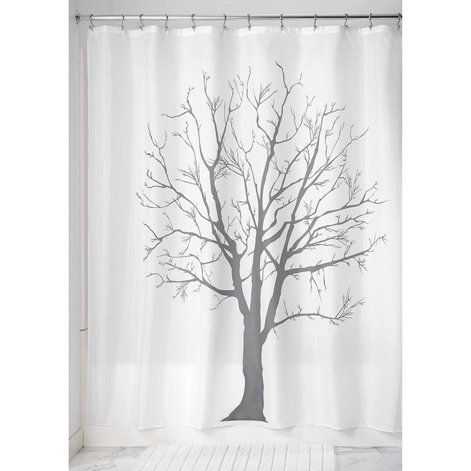 The Unbranded Brand Fabric Shower Curtain Birch Tree Bathroom 72 x 72 LOT (30) Size ONE SIZE - 3 Thumbnail