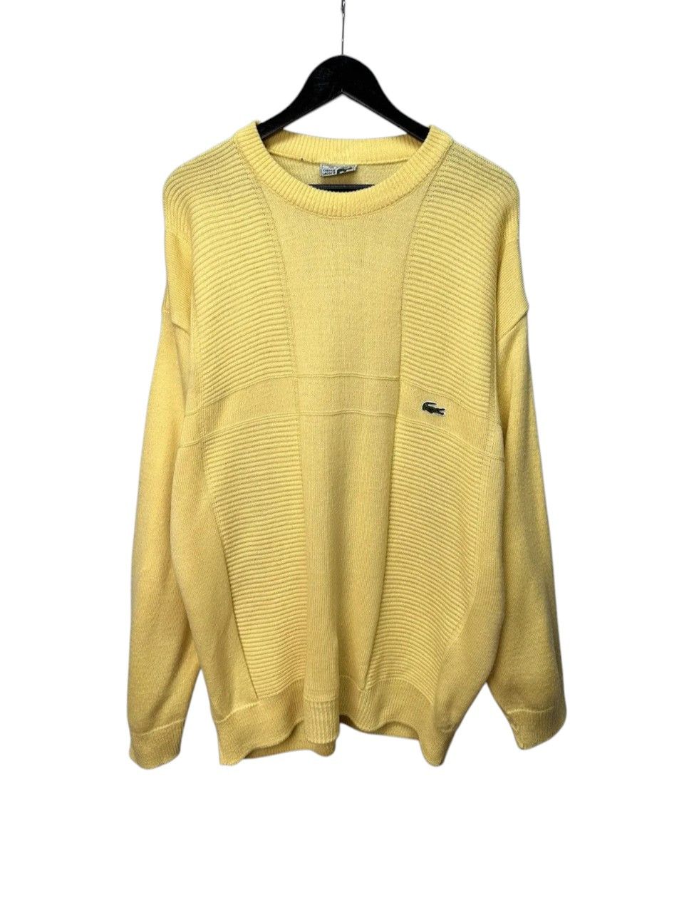 14th Addiction 90s Lacoste XL Sweater – Hand Knit Y2K Japanese Style Size US L / EU 52-54 / 3 - 2 Thumbnail