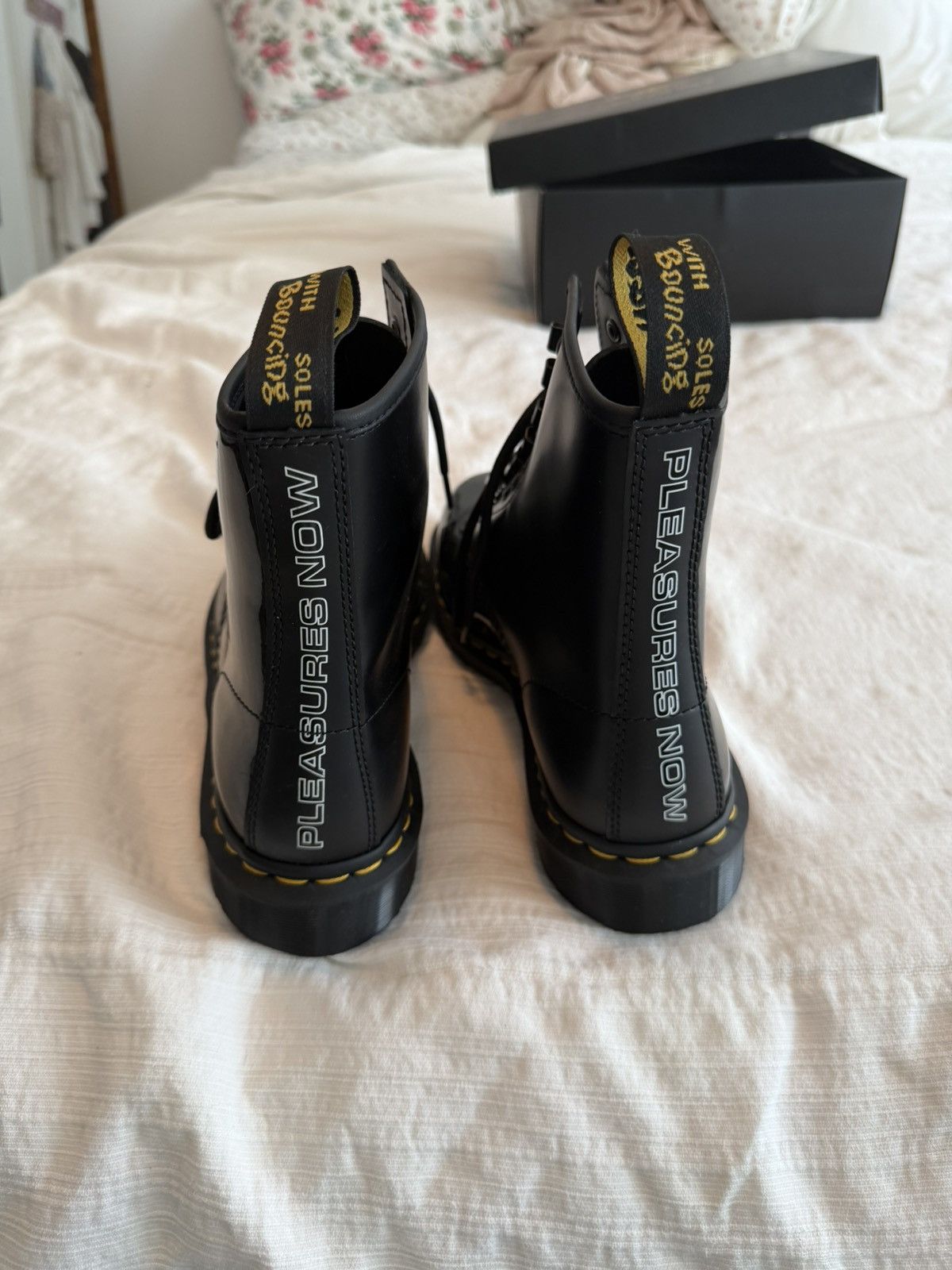 Dr. Martens × Pleasures Dr. Martens 1460 x Pleasures 60th Anniversary US 9 RARE Size US 9 / EU 42 - 6 Thumbnail
