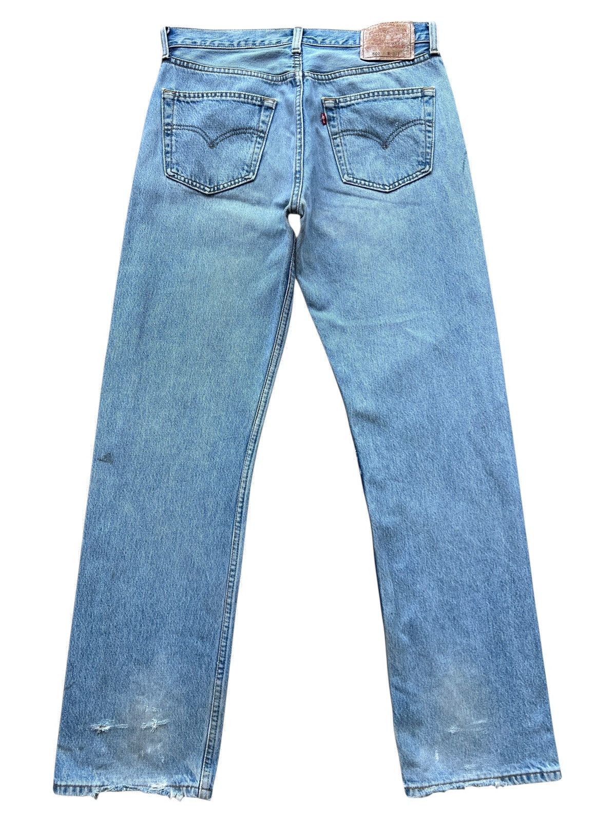 Levi's Vintage 90s Levi’s 501 Stonewash Denim Jeans 32x31 Size US 32 / EU 48 - 3 Thumbnail
