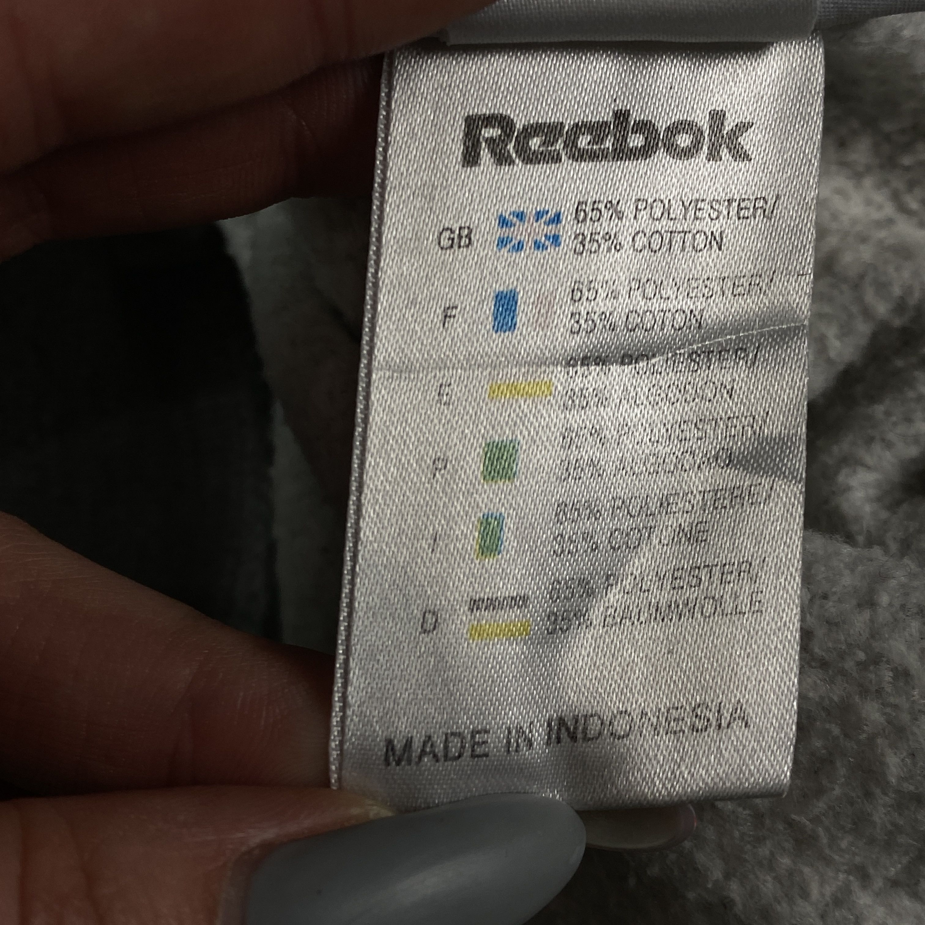 Reebok × Vintage Men’s Hoodie Long Sleeve Reebok Vintage Size XL Big Logo Size US XL / EU 56 / 4 - 9 Thumbnail