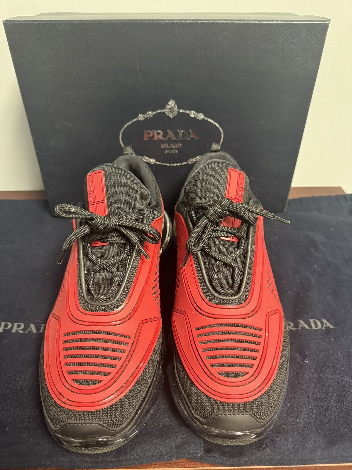 Prada Prada Sneakers Size US 9 / EU 42 - 2 Thumbnail