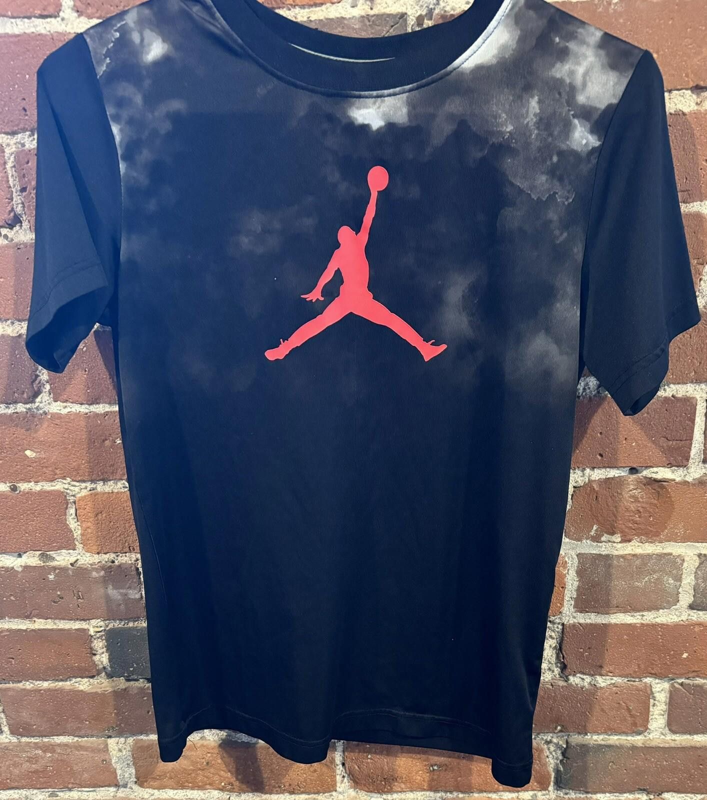 Nike Nike Air Jordan Jumpman kids basketball tee Kids Sz L black Size ONE SIZE - 1 Thumbnail