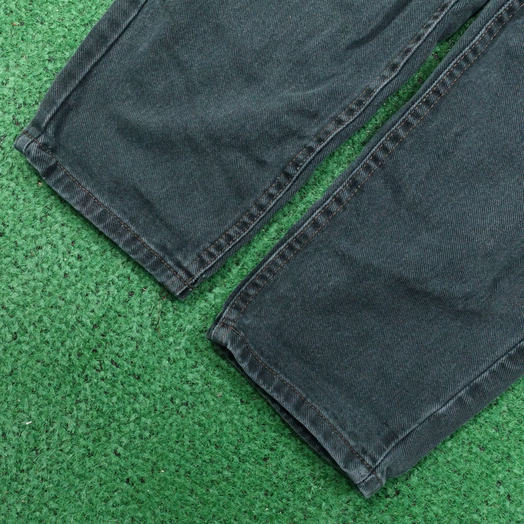 Vintage VINTAGE RIDERS GREEN USA MADE DENIM JEANS WOMENS 33X28 Size 24" / US 00 / IT 34 - 6 Thumbnail