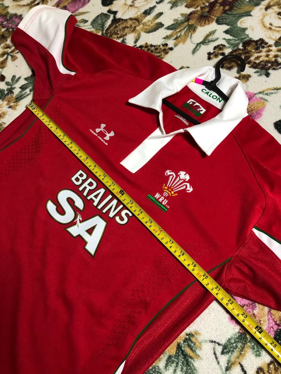 Under Armour Wales National Rugby Team WRU Under Armour Shirt Size US L / EU 52-54 / 3 - 6 Thumbnail