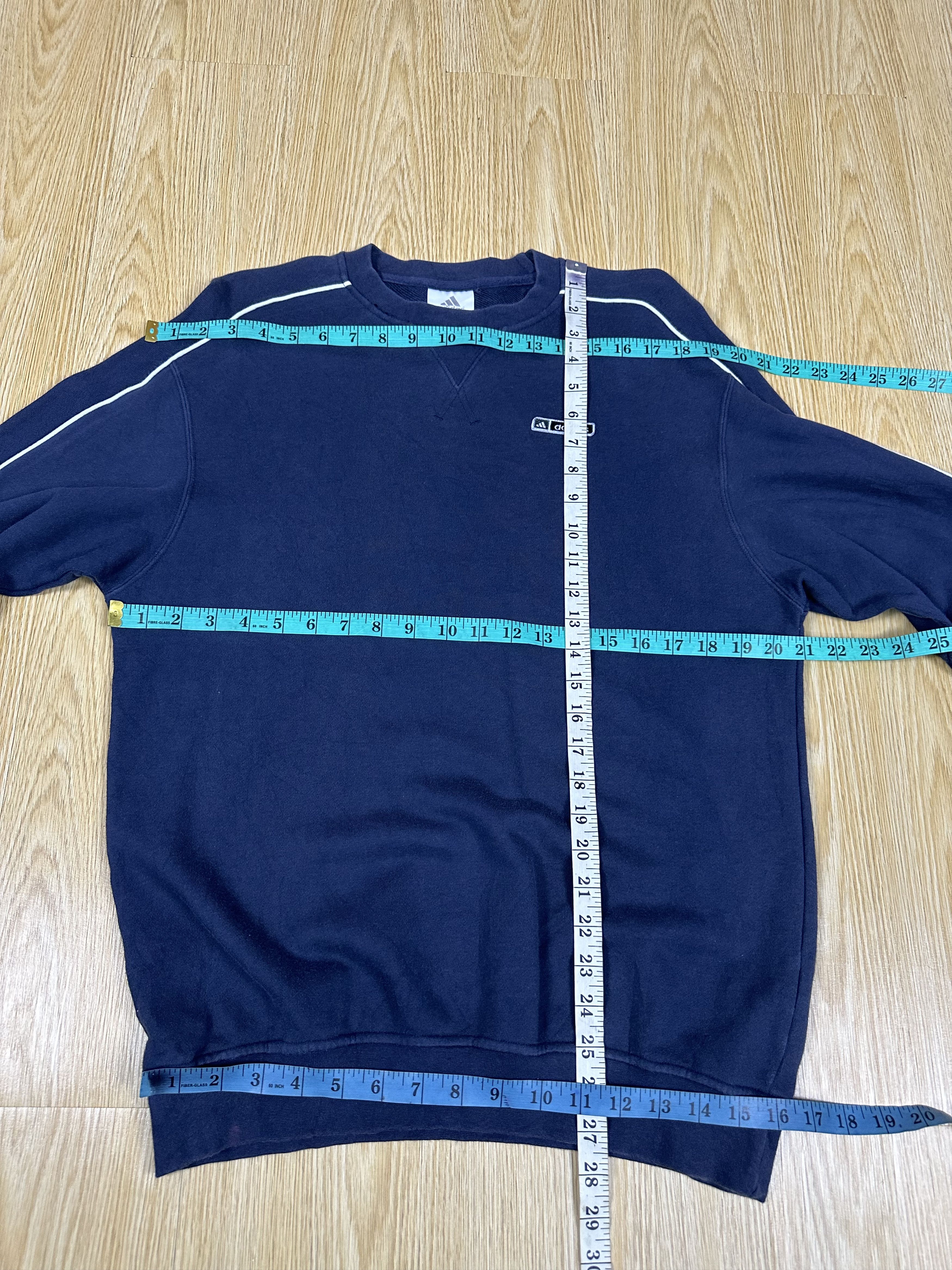 Adidas Adidas Crewneck Vintage Sweatshirt A333 Size US L / EU 52-54 / 3 - 6 Thumbnail