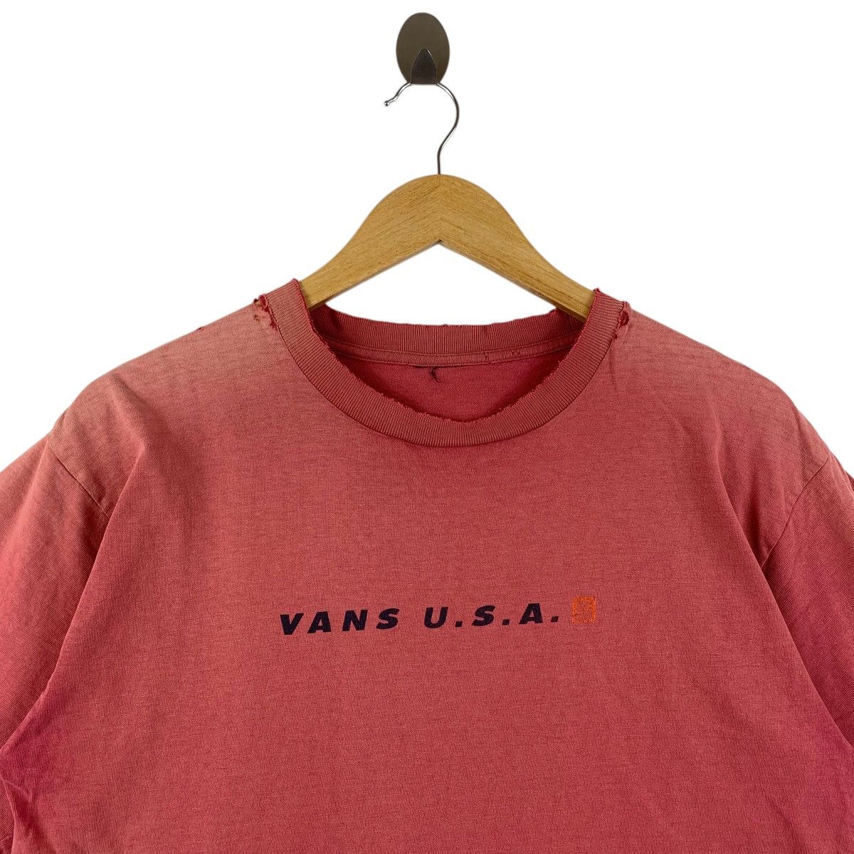 Vans × Vintage Vintage Distressed VANS Big logo printed tee Size US M / EU 48-50 / 2 - 3 Thumbnail