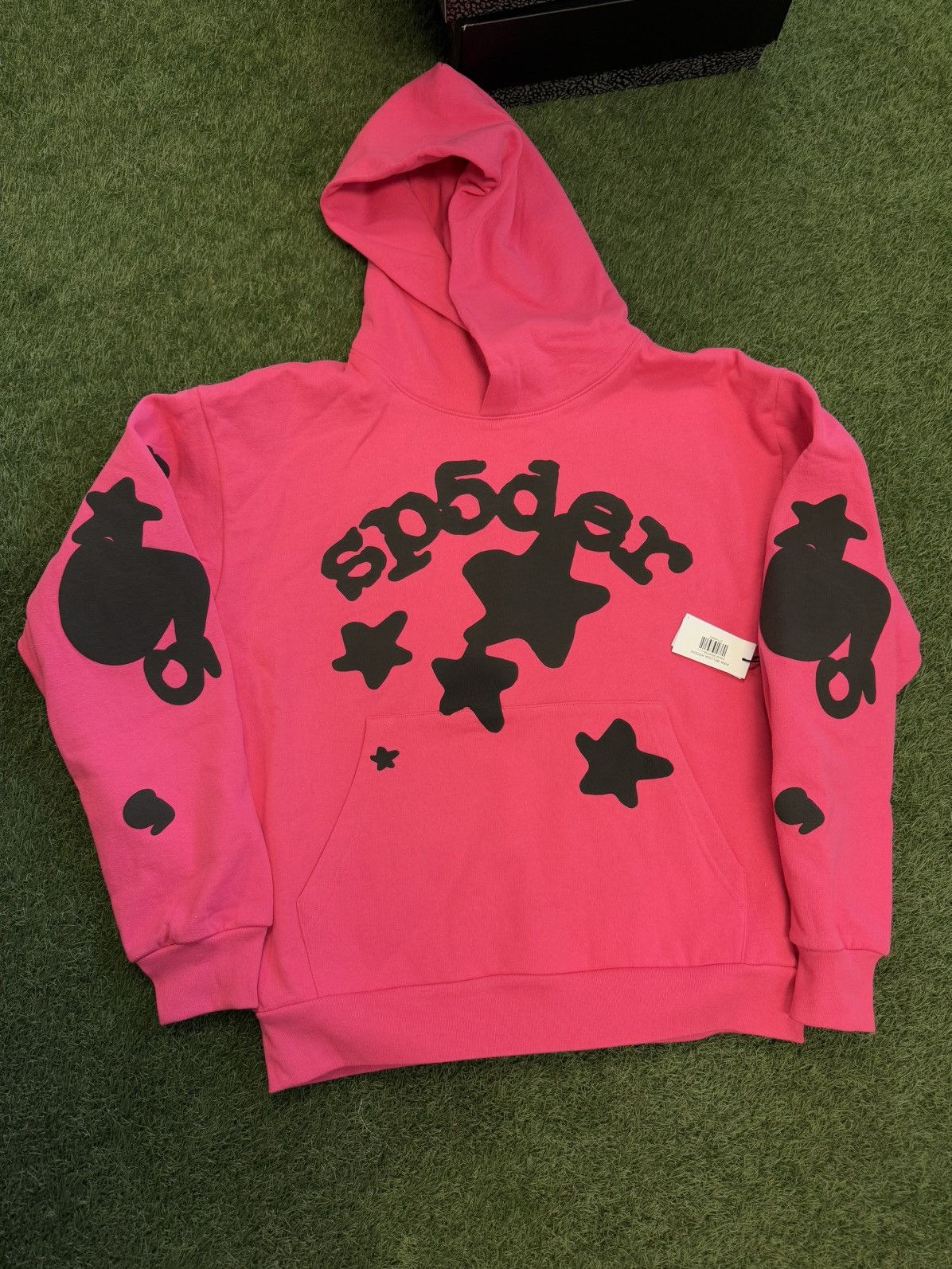 Spider Sp5der Worldwide Pink/Magenta P*NK (Punk) V2 Hoodie