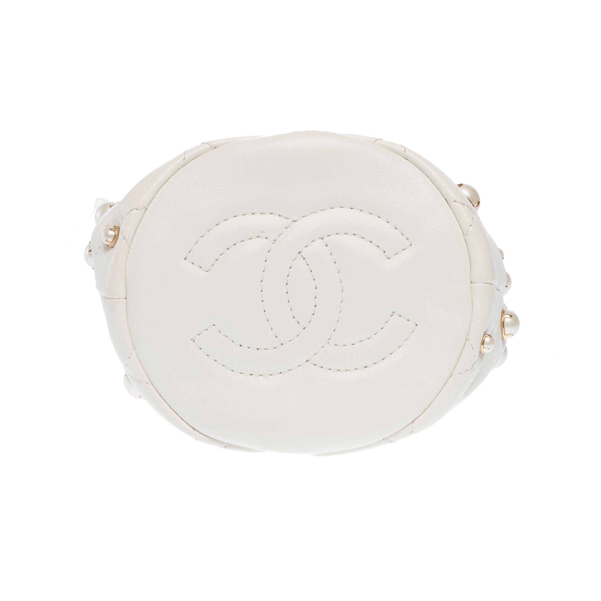 Chanel CHANEL Bag in White Leather Size ONE SIZE - 11 Thumbnail