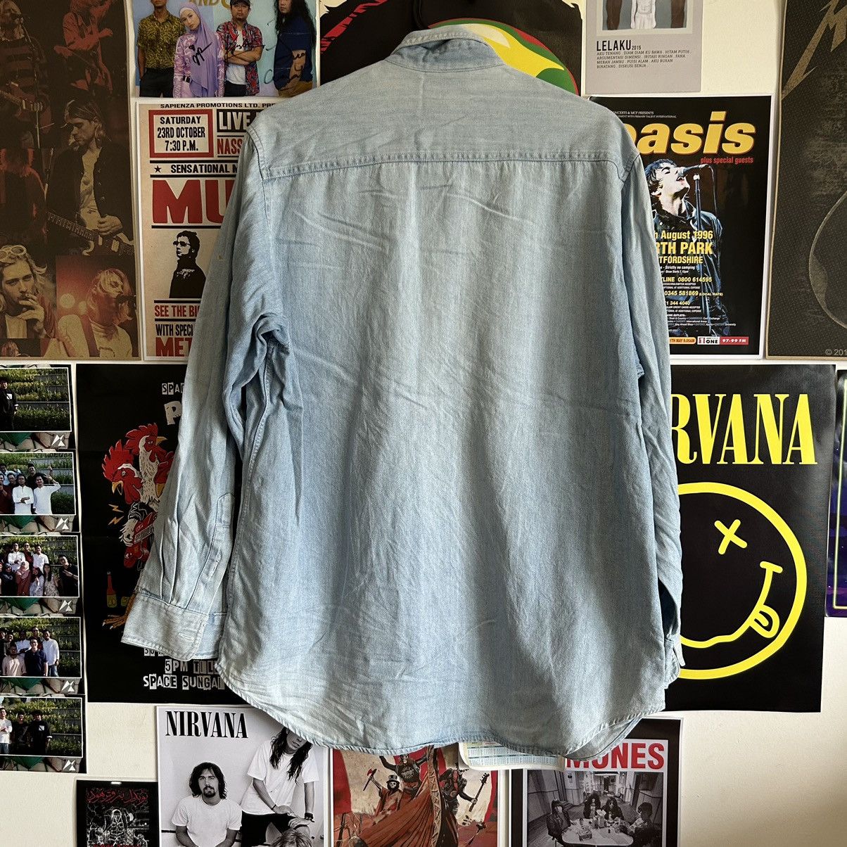 Vintage Vintage Enrico Coveri Long Sleeve Button Down Shirt Size US L / EU 52-54 / 3 - 7 Thumbnail
