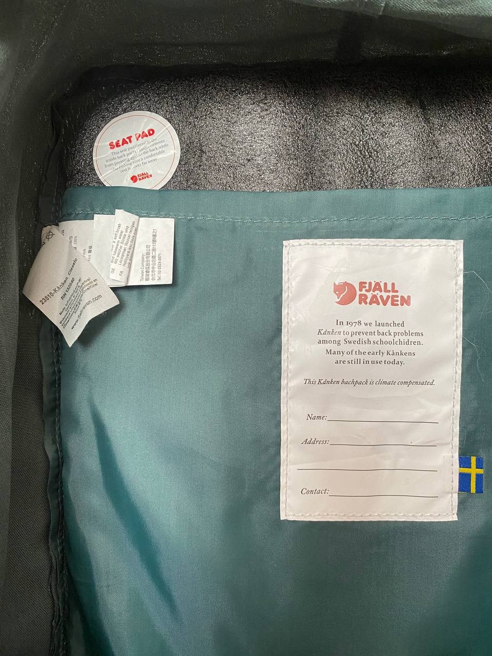 Fjallraven Rare Fjallraven 23510 Kanken Classic Bag Washed Y2K outdoor Size ONE SIZE - 7 Thumbnail