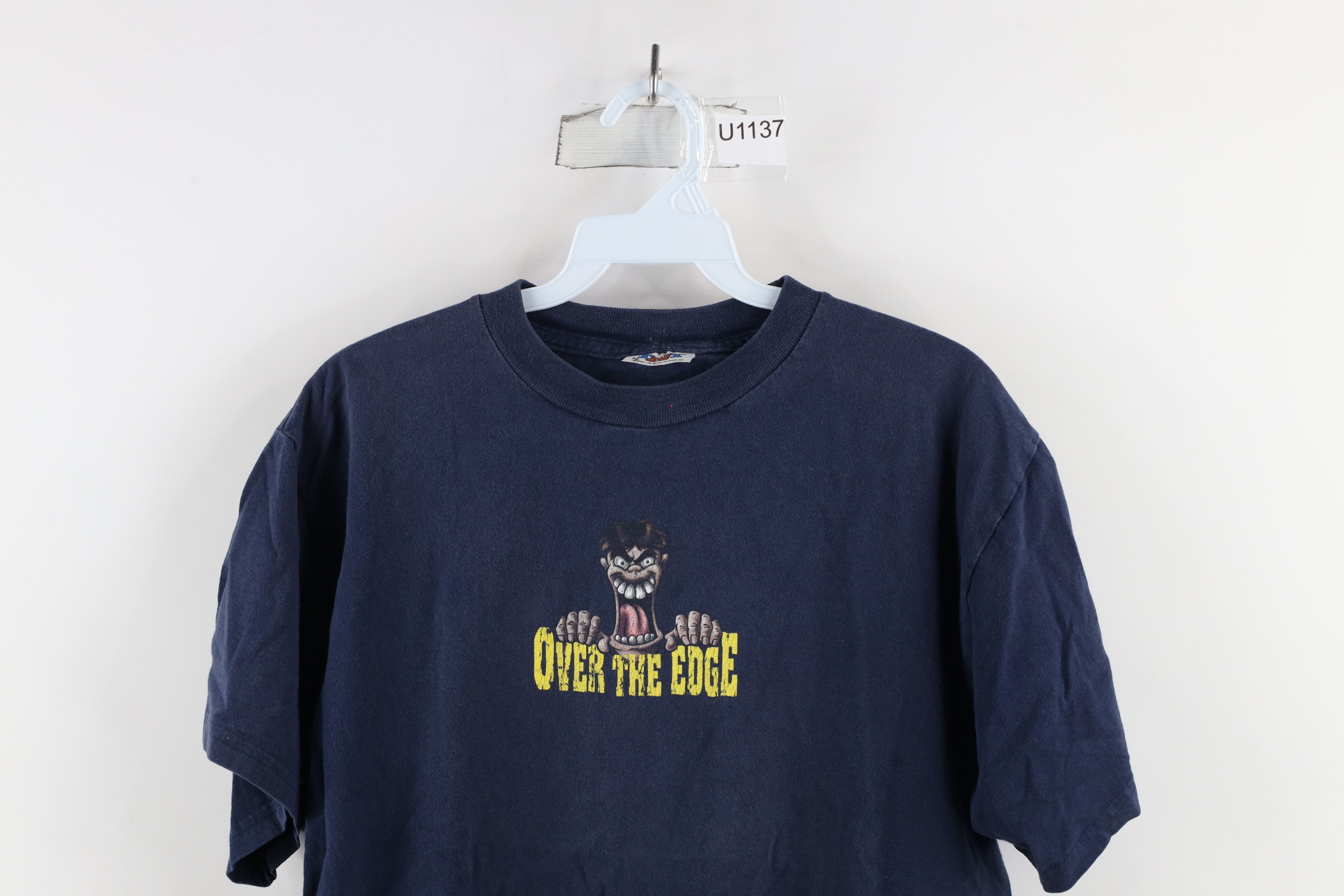 Vintage Vintage 90s Streetwear Skateboard Wakeboarding T-Shirt Size US S / EU 44-46 / 1 - 2 Thumbnail