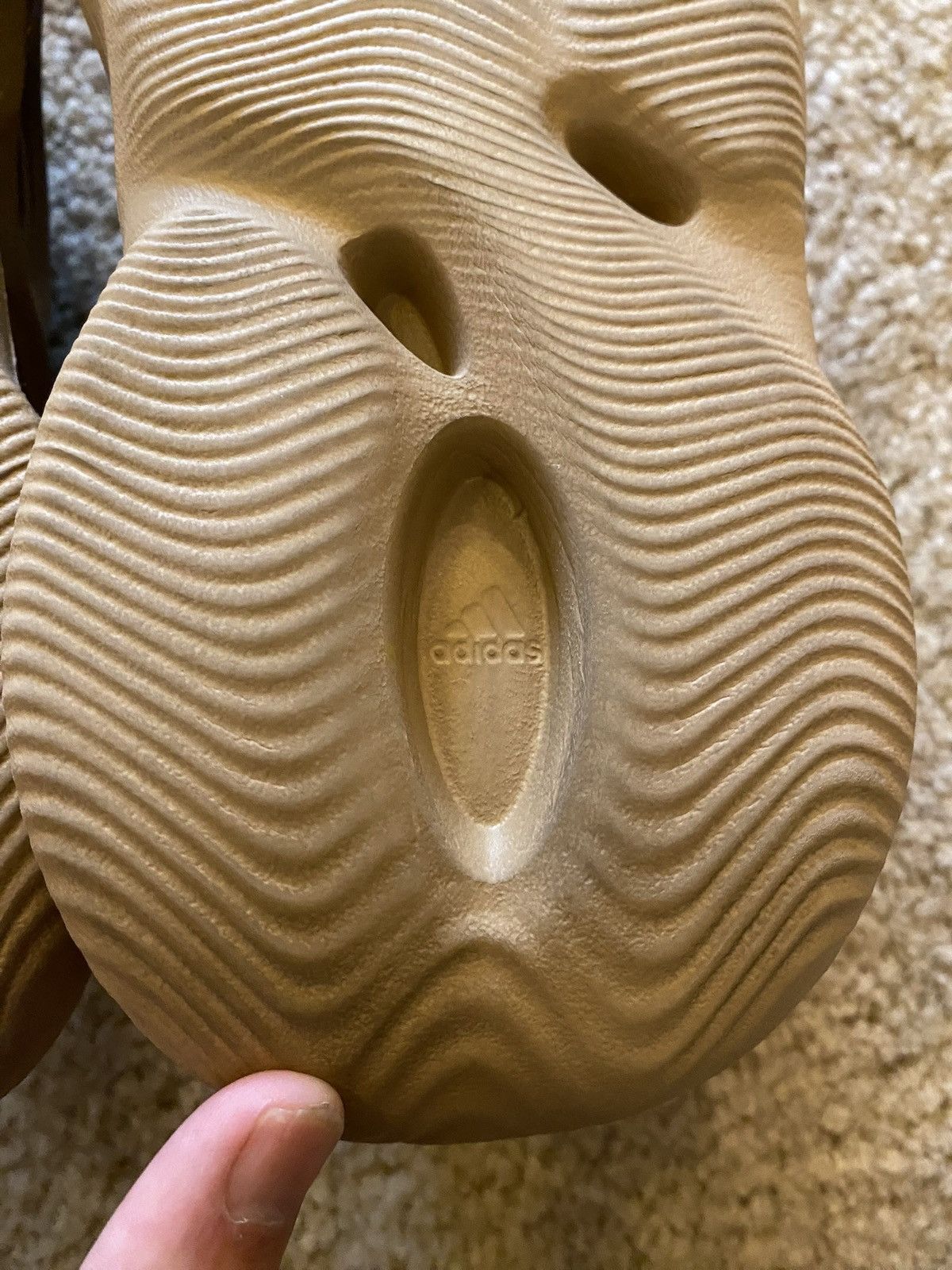 Adidas × Kanye West Yeezy Foam Rnners Ochre Size US 11 / EU 44 - 7 Thumbnail